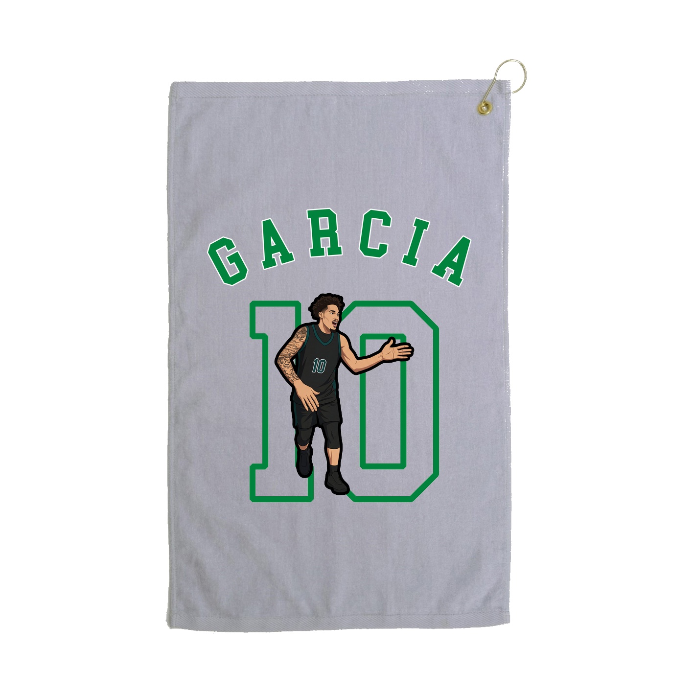 Golf Towel — Shirsey Arch in Grey