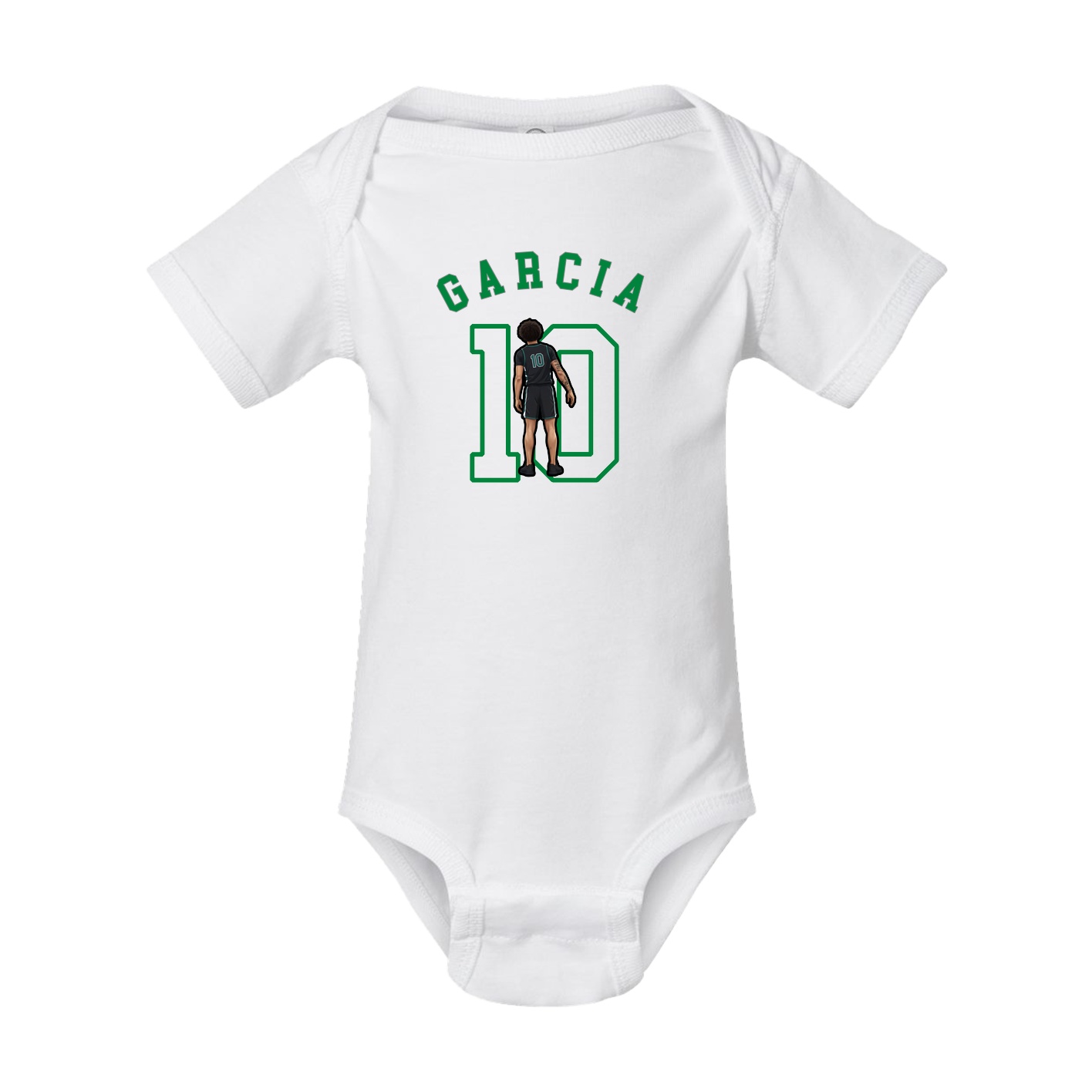 Baby Onesie — Shirsey Arch in White