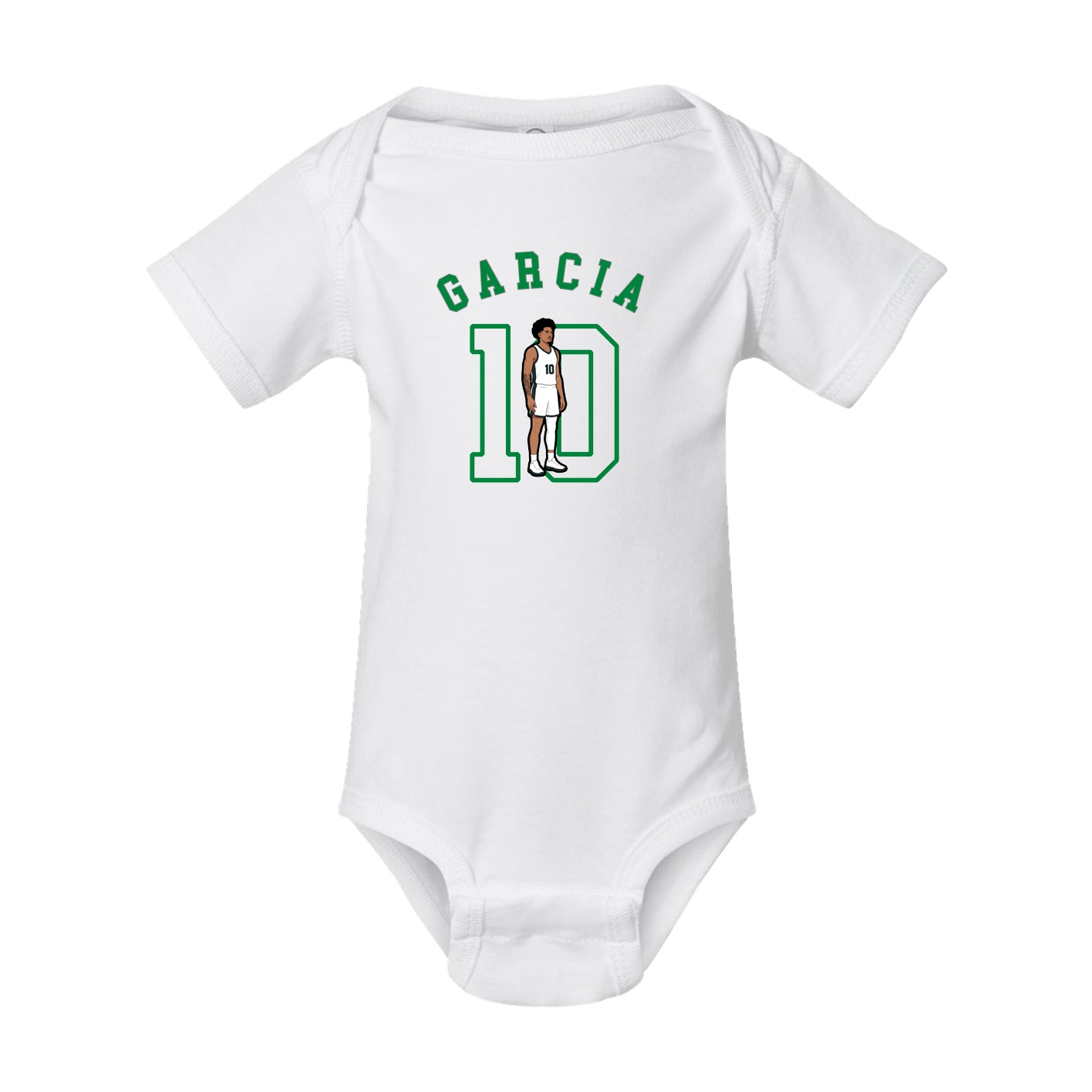 Baby Onesie — Shirsey Arch in White