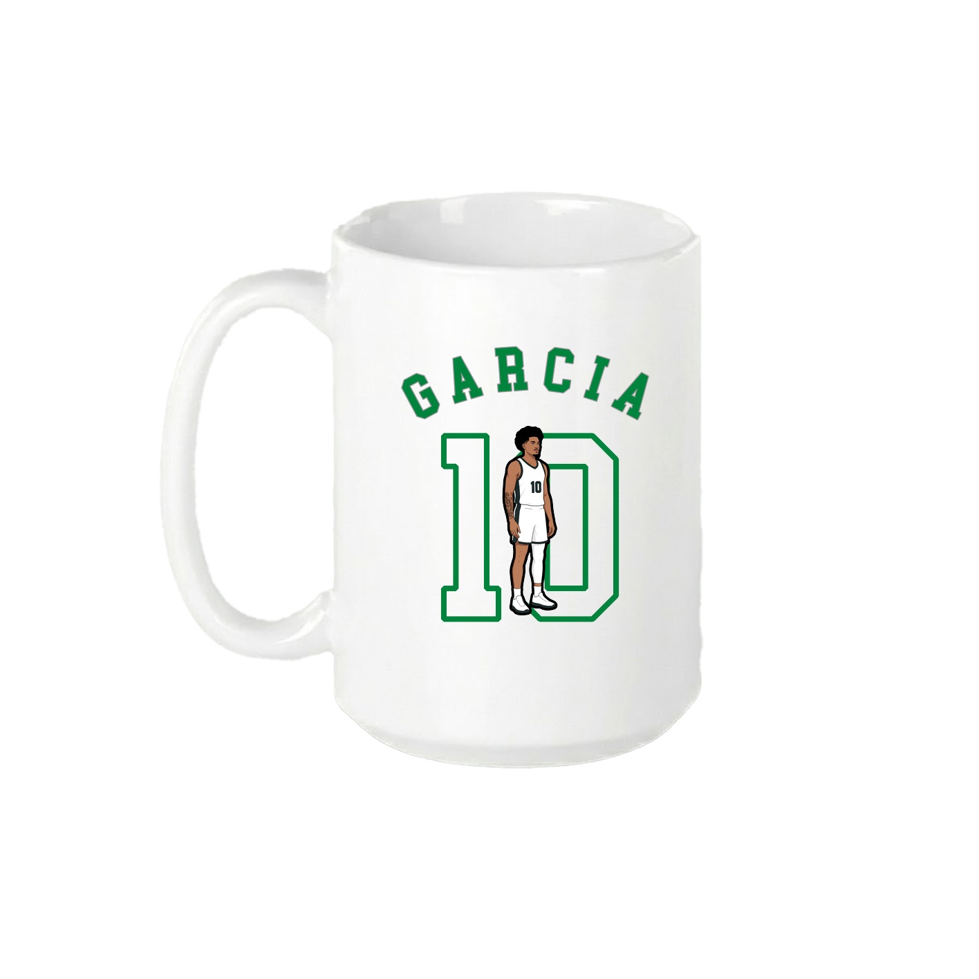 15oz Coffee Mug — Shirsey Arch in White