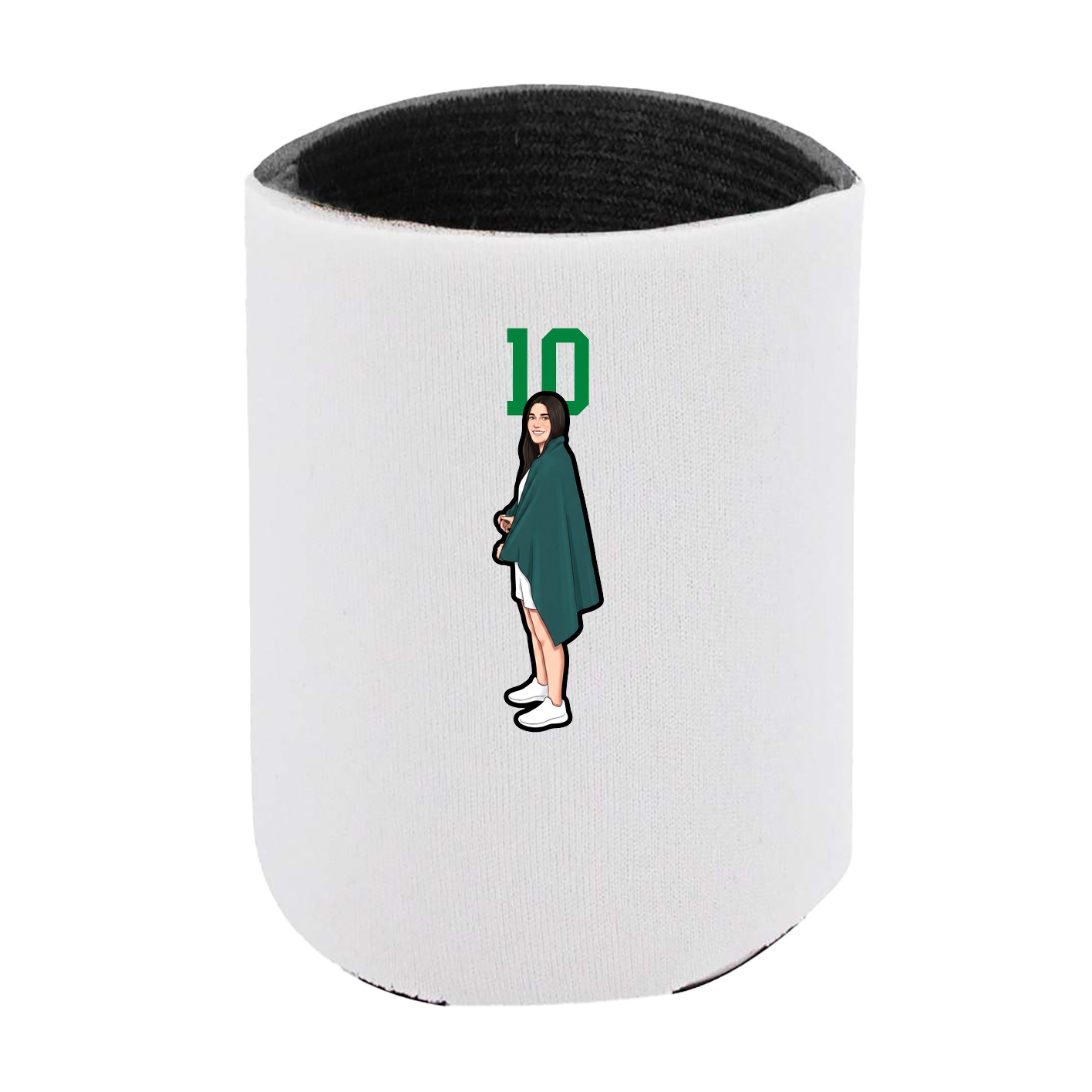 Can Holder — Number Top in White