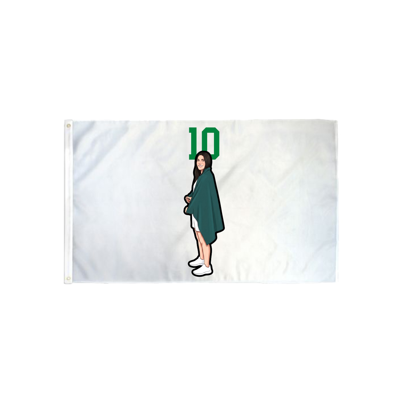3x5 Flag — Number Top in Classic