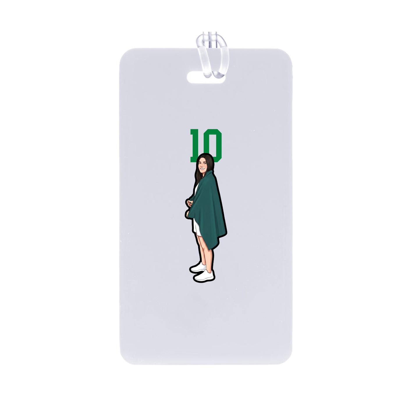 Bag Tag — Number Top in Classic