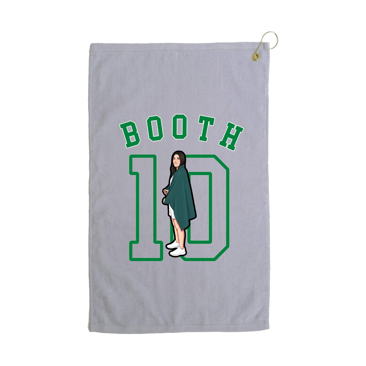 Golf Towel — Shirsey Arch in Grey