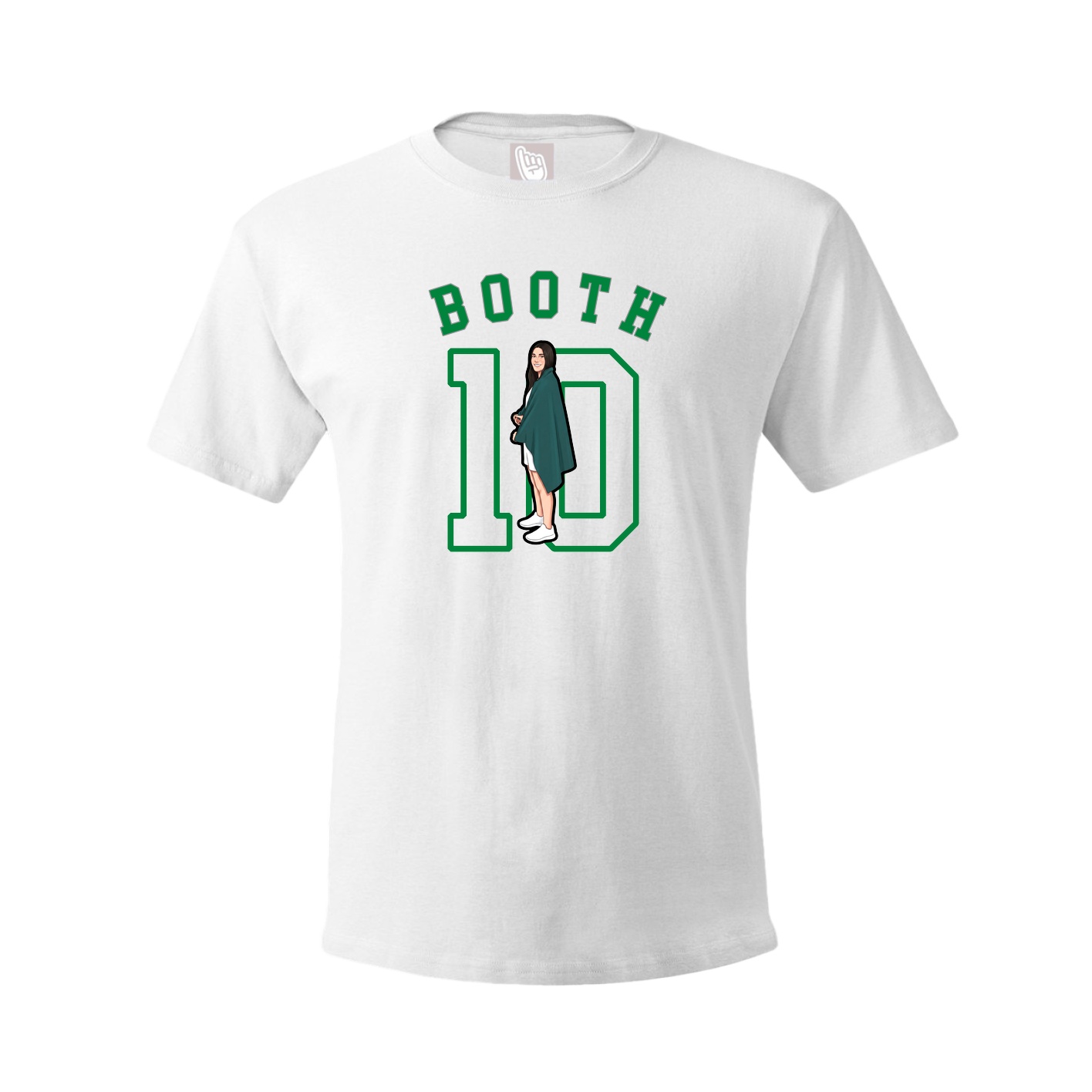 Youth Tee — Shirsey Arch in White