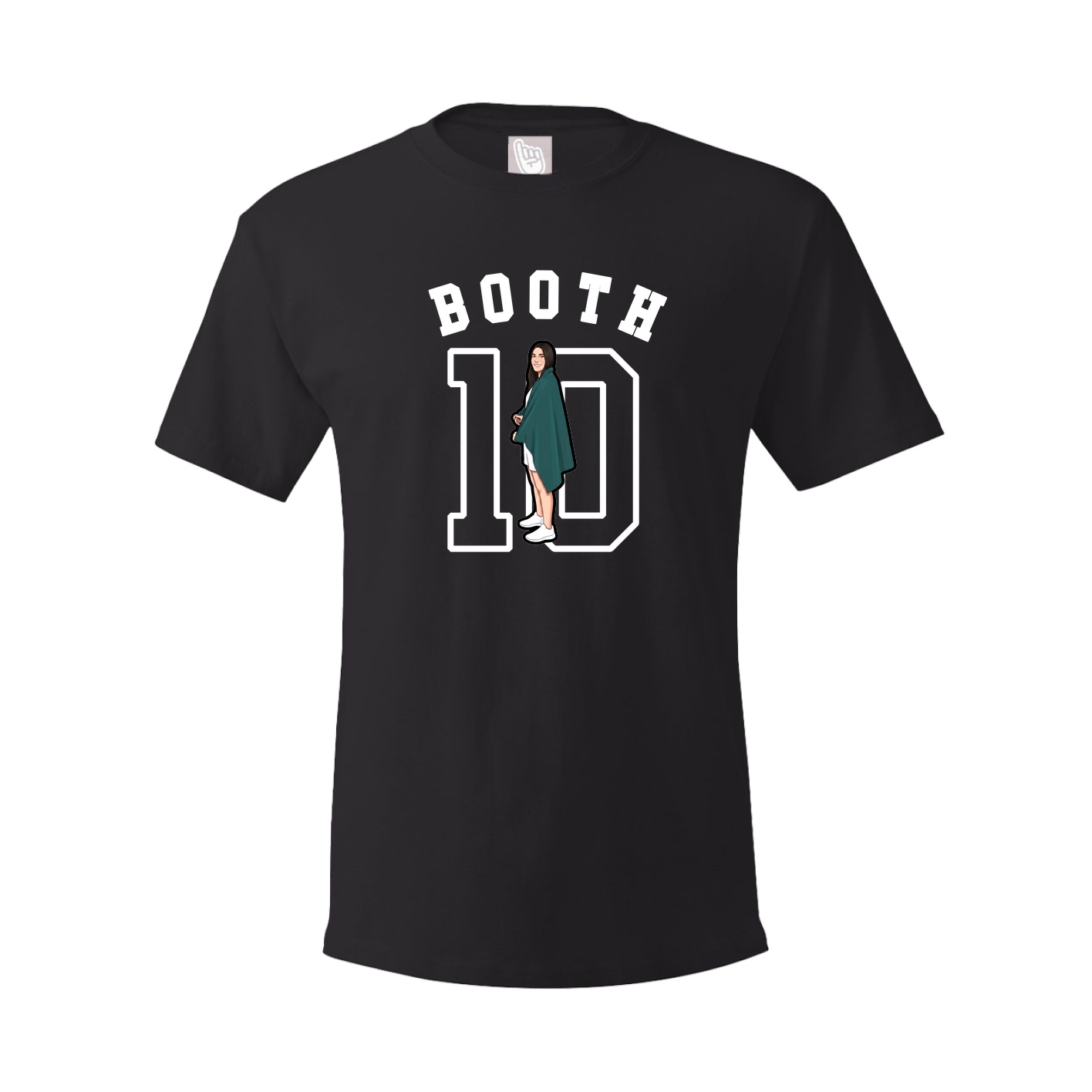Youth Tee — Shirsey Arch in Black