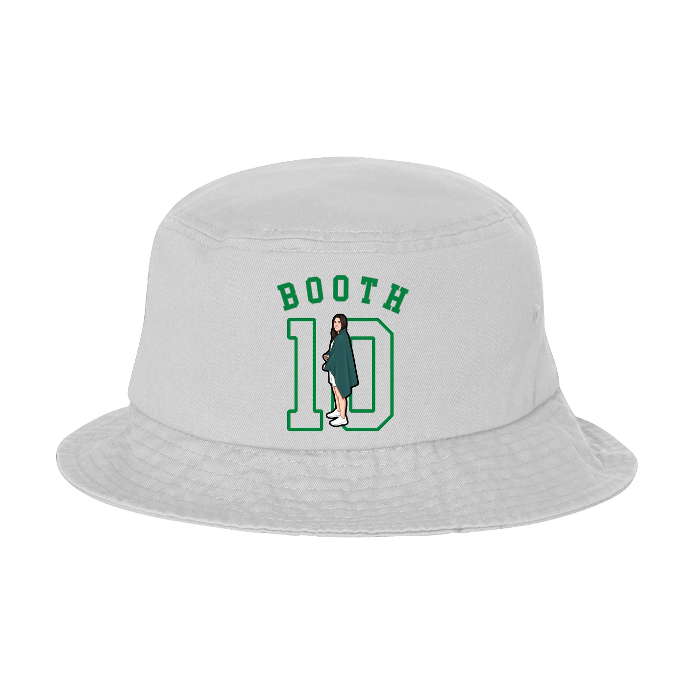 Bucket Cap — Shirsey Arch in White