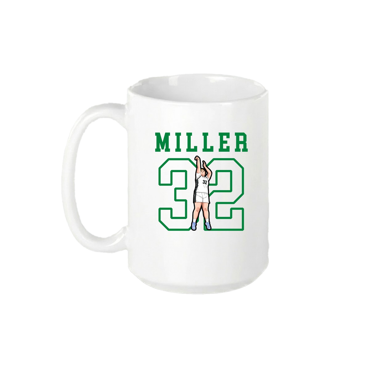 15oz Coffee Mug — Shirsey in White