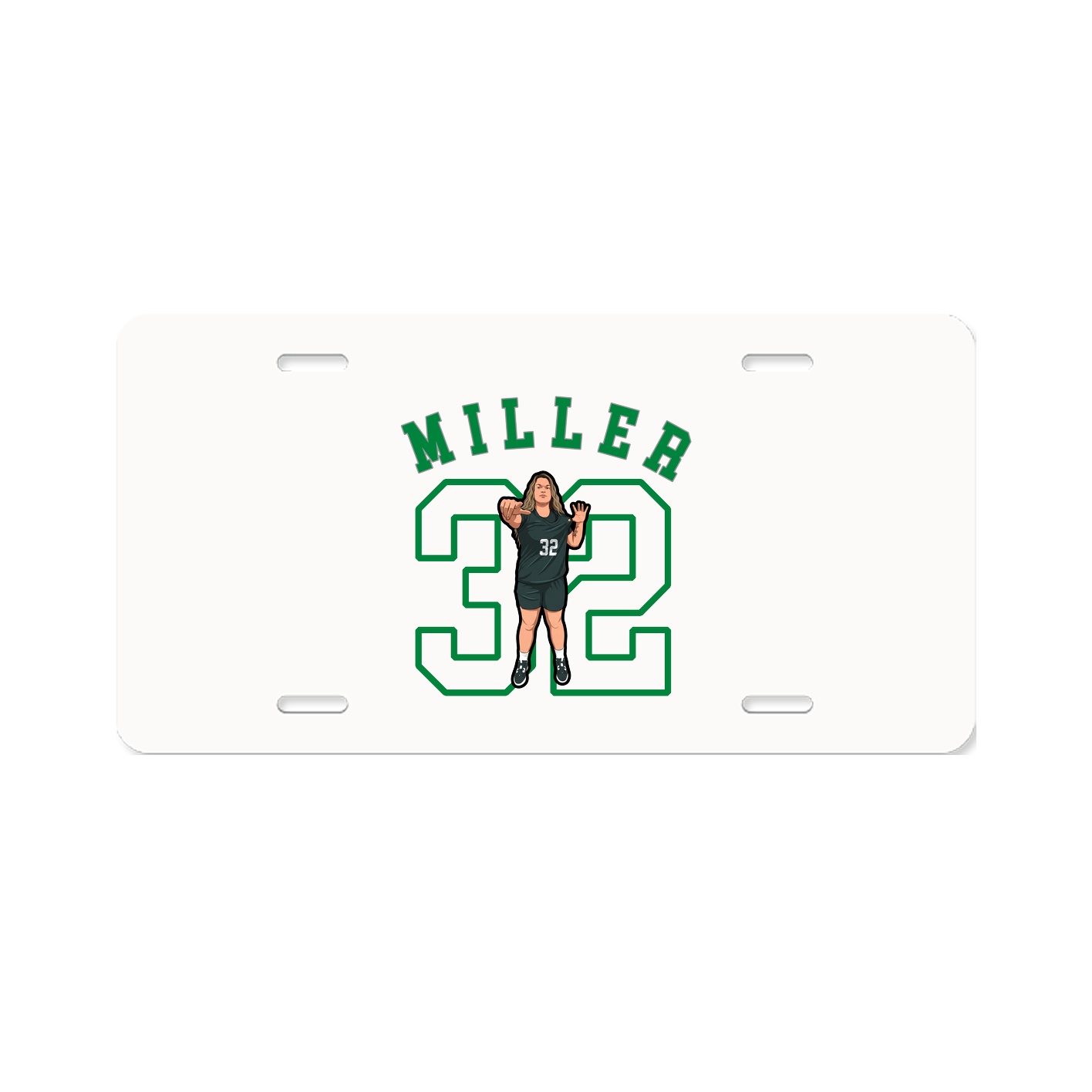 License Plate — Shirsey Arch in Classic
