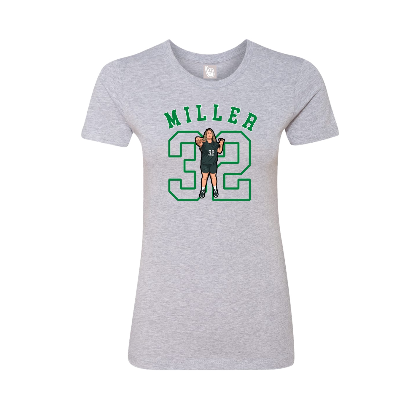 Womens Tee — Shirsey Arch in Grey