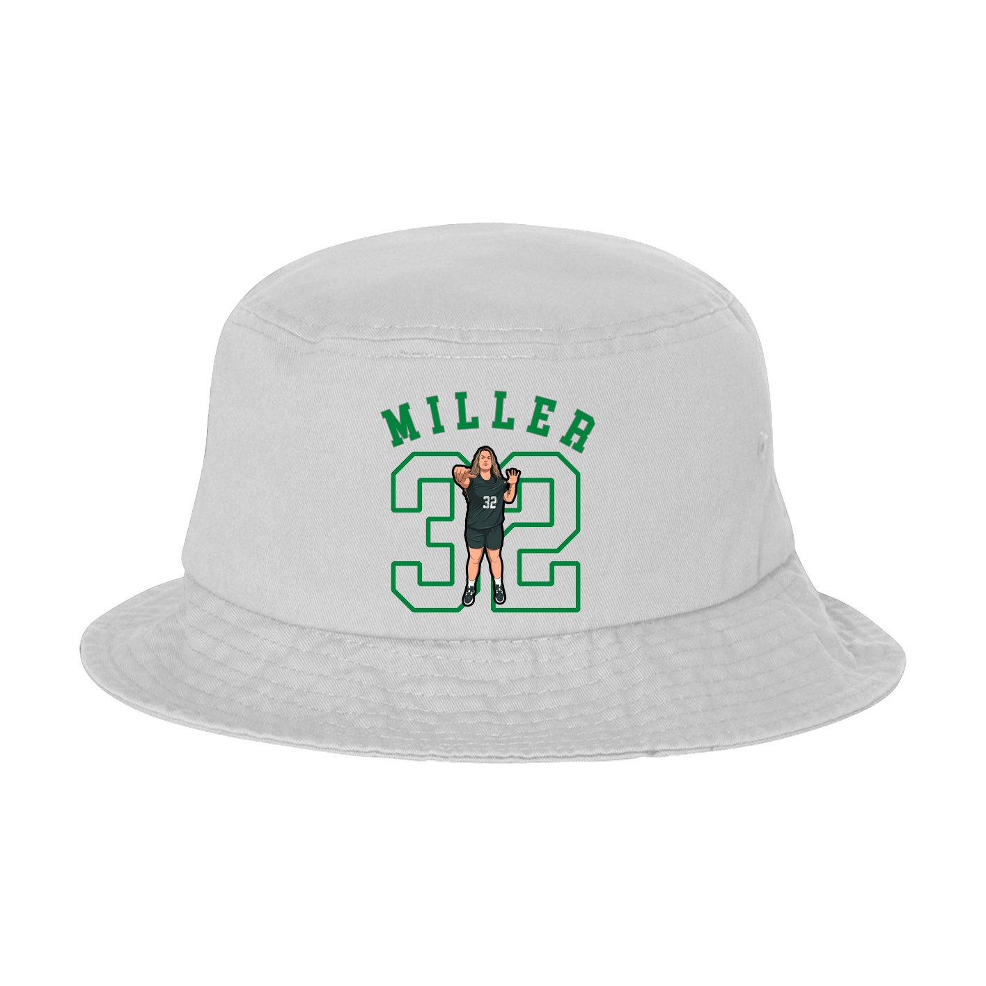 Bucket Cap — Shirsey Arch in White