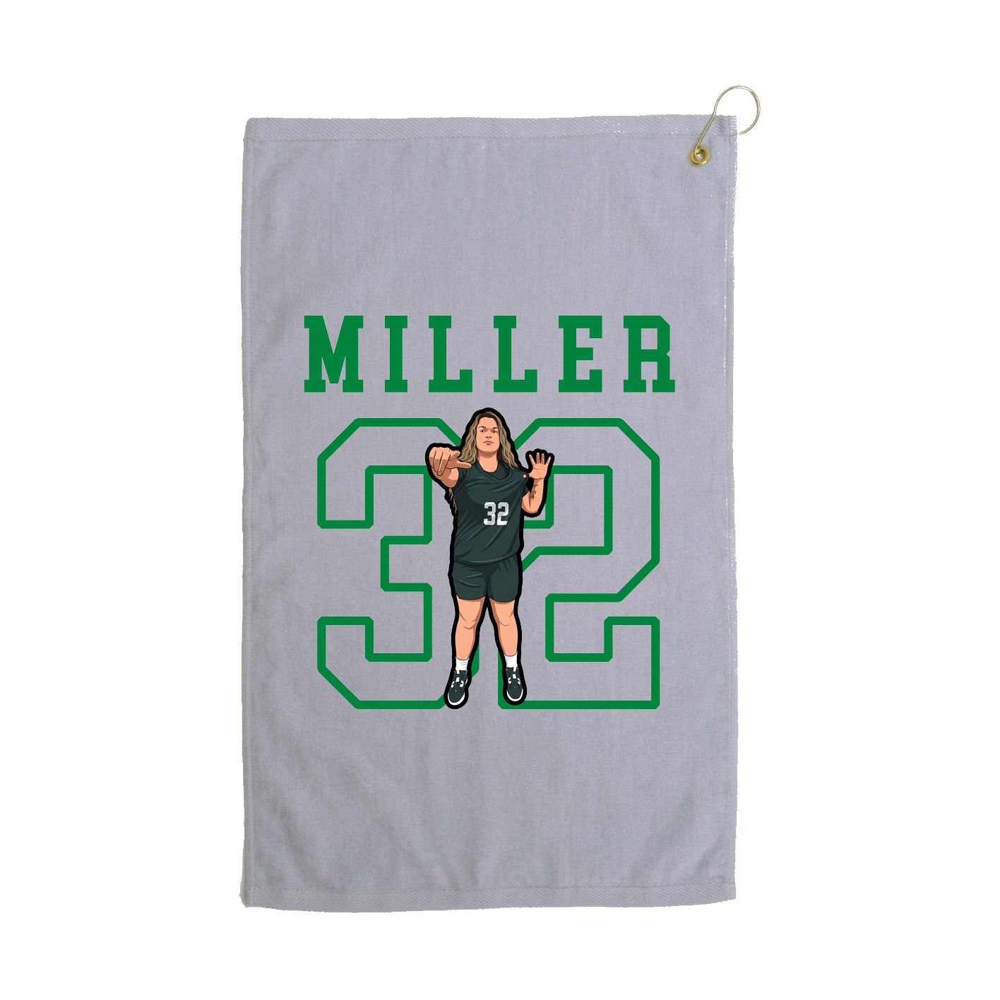 Golf Towel — Shirsey in Grey