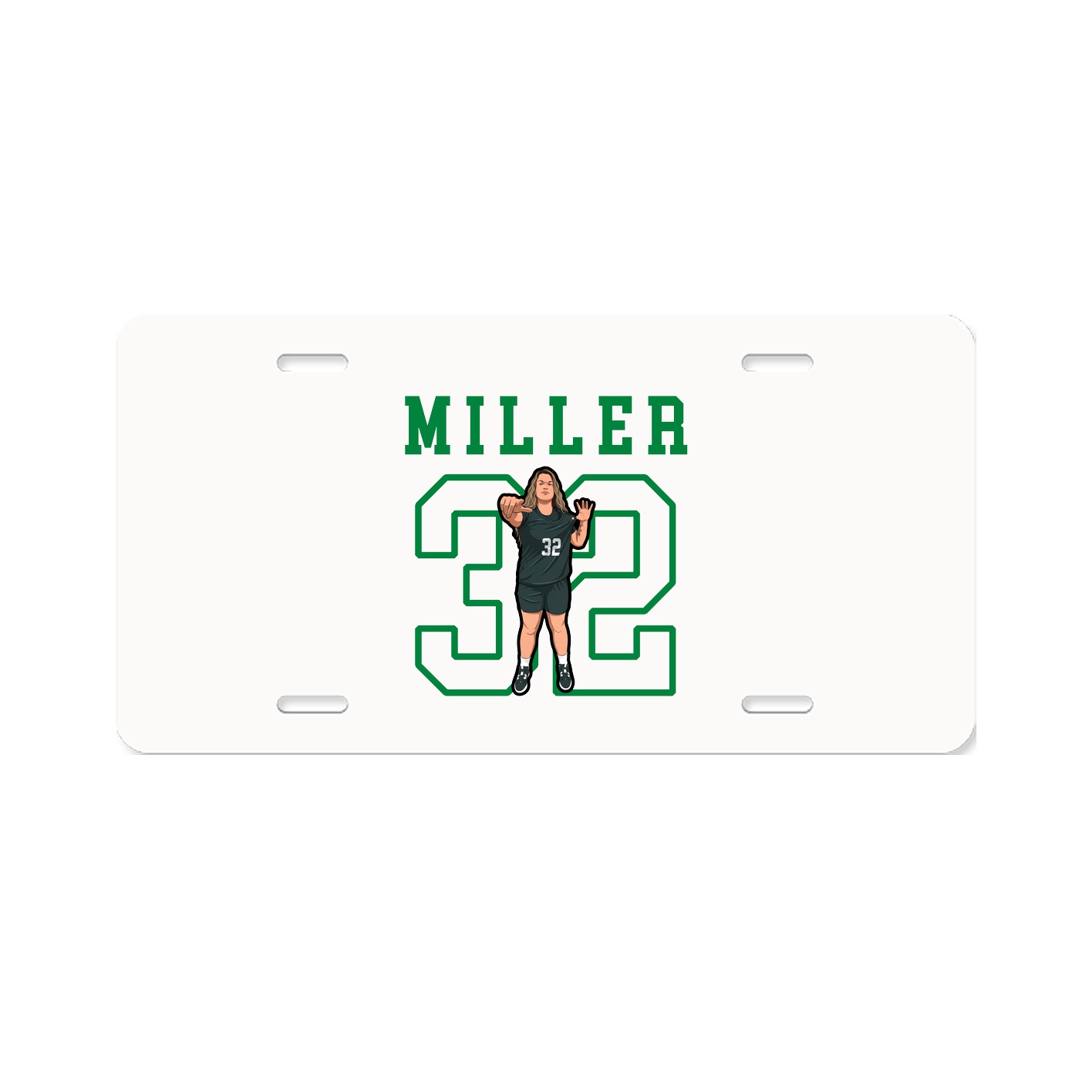 Aluminum License Plate