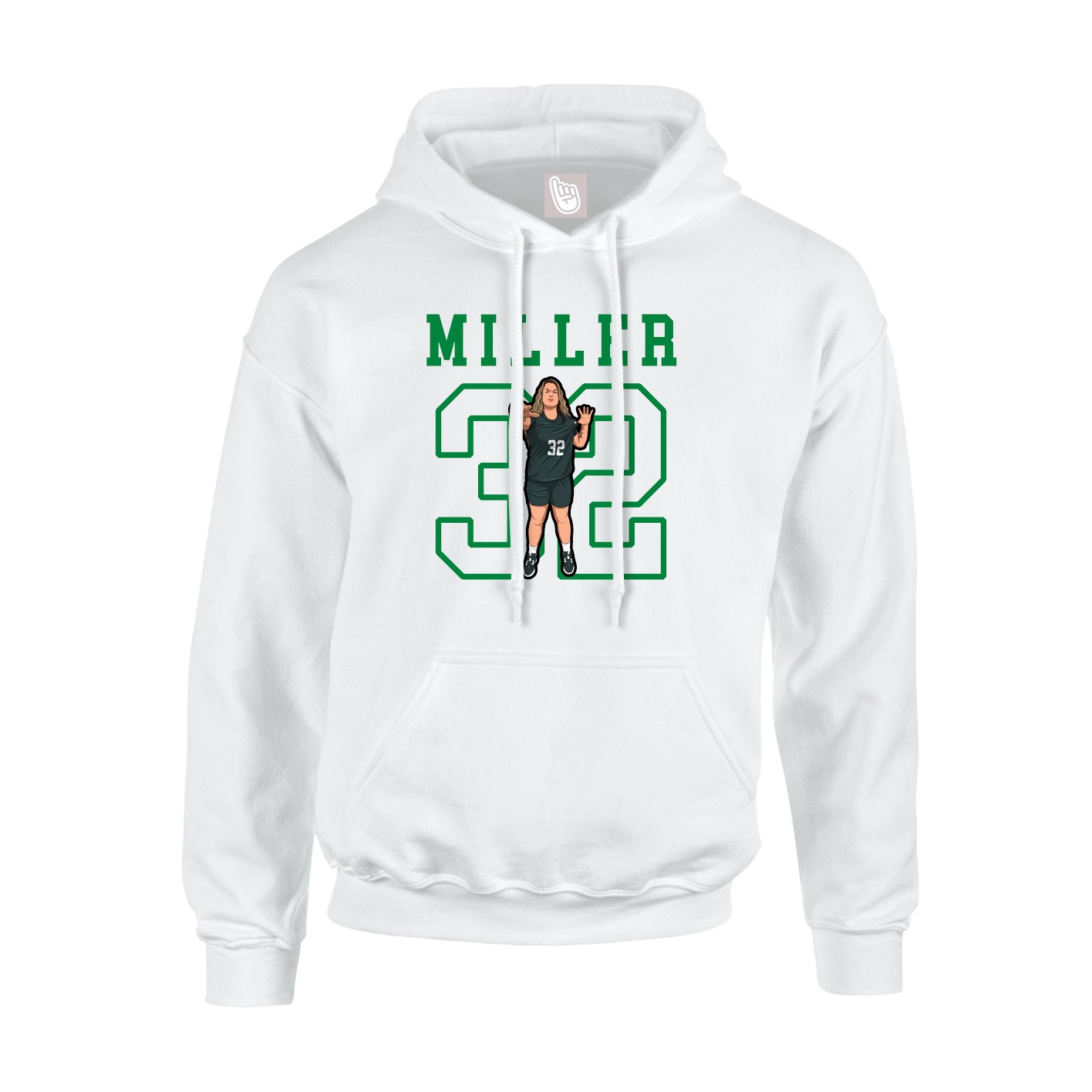Youth Hoodie — Shirsey in White