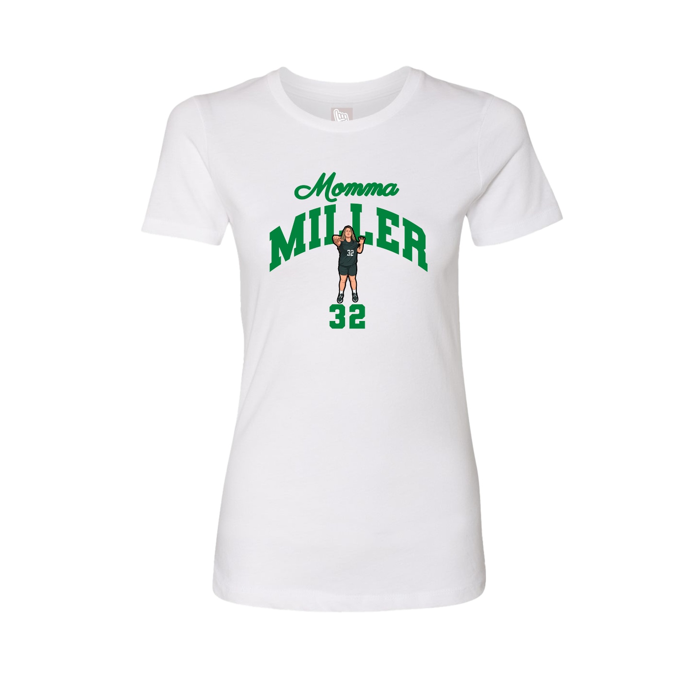 Womens Tee — Mothers Day Arch in White