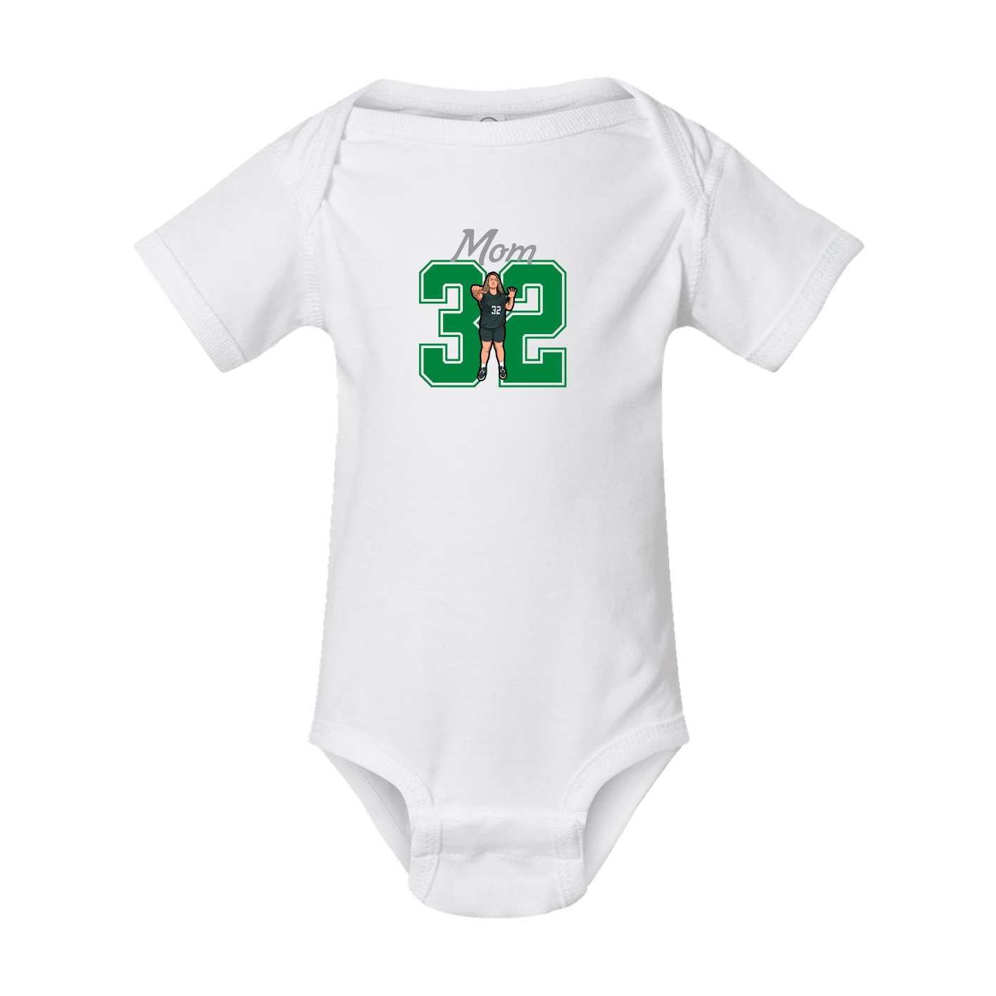 Baby Onesie — Mothers Day Shirsey in White
