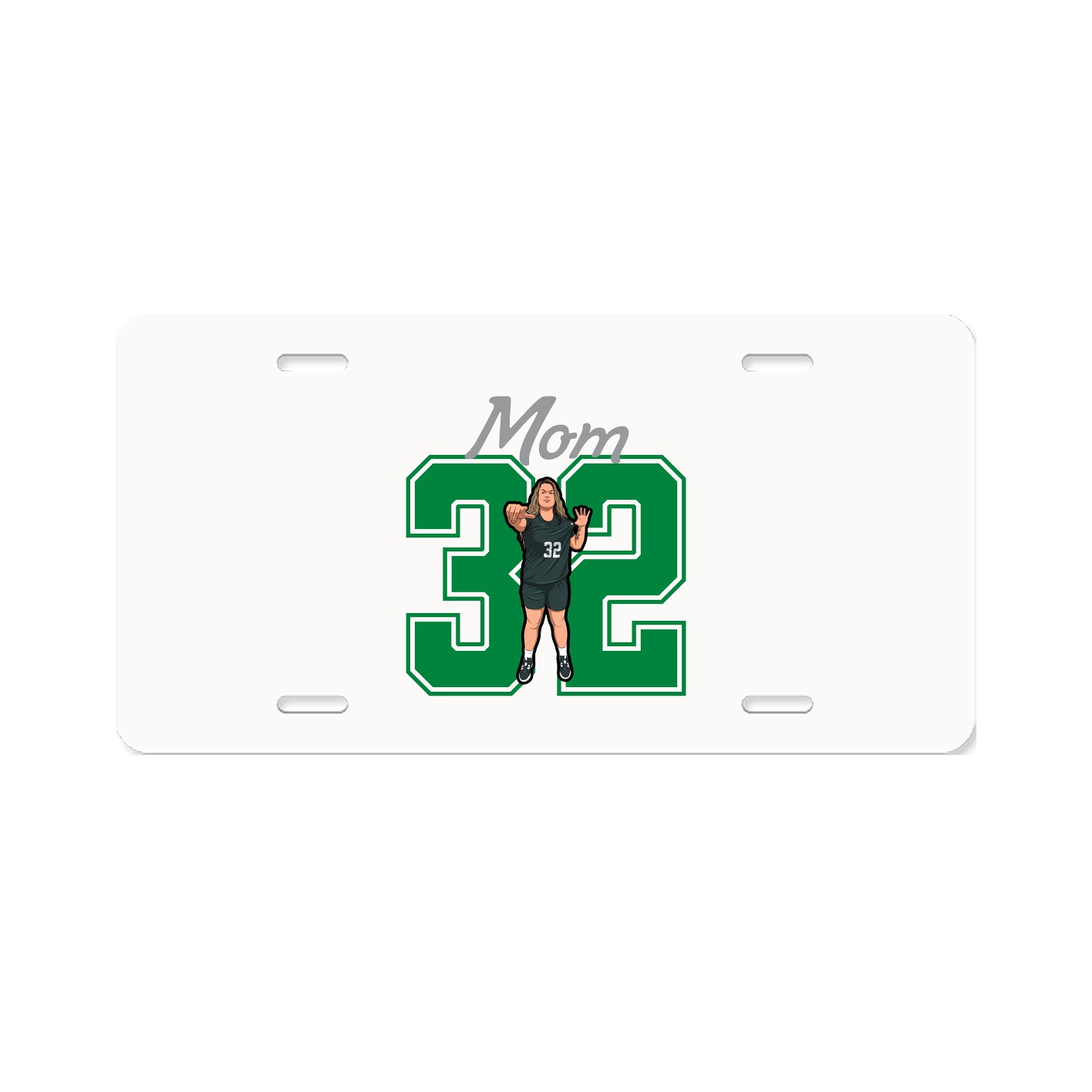 License Plate — Mothers Day Shirsey in Classic