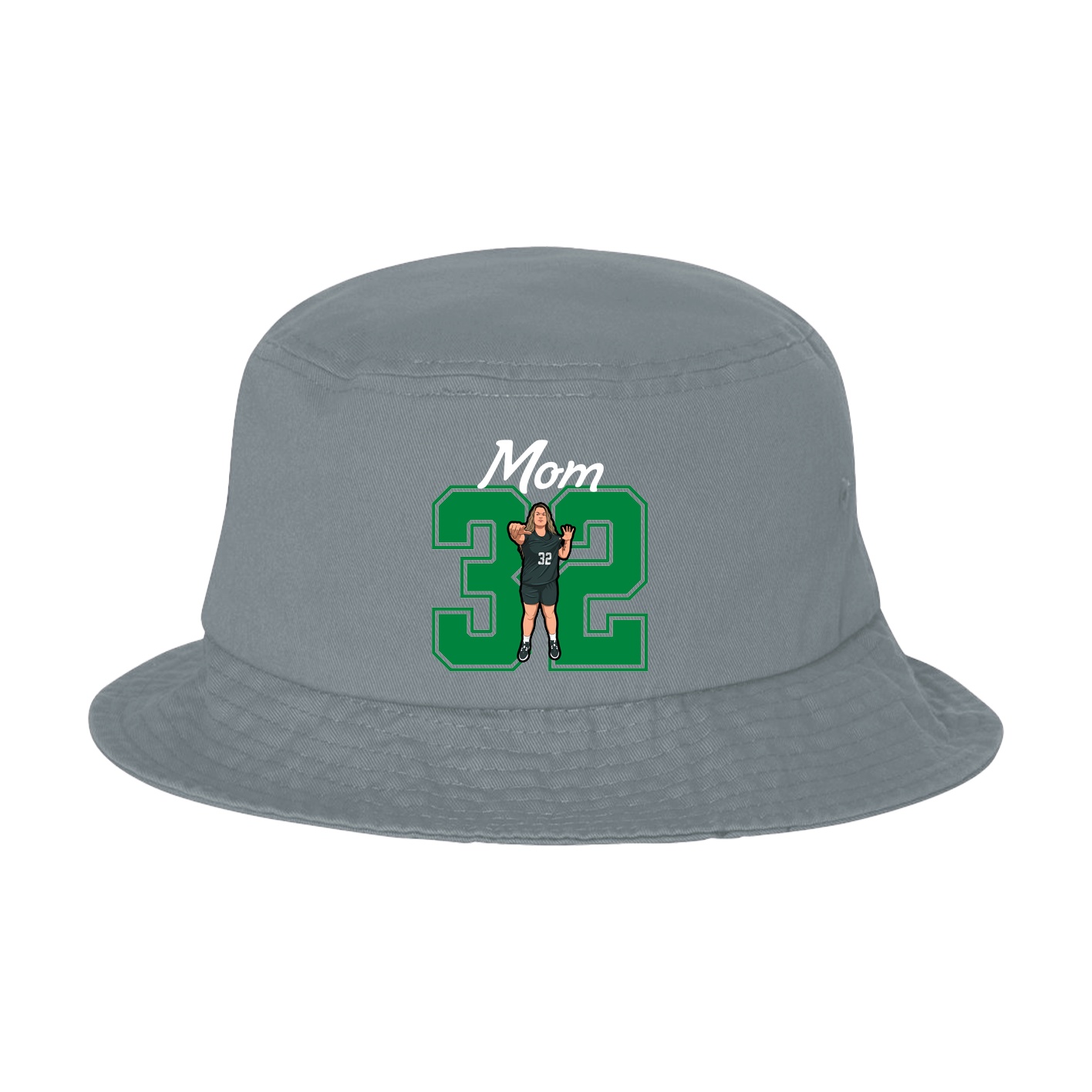 Bucket Cap — Mothers Day Shirsey in Grey