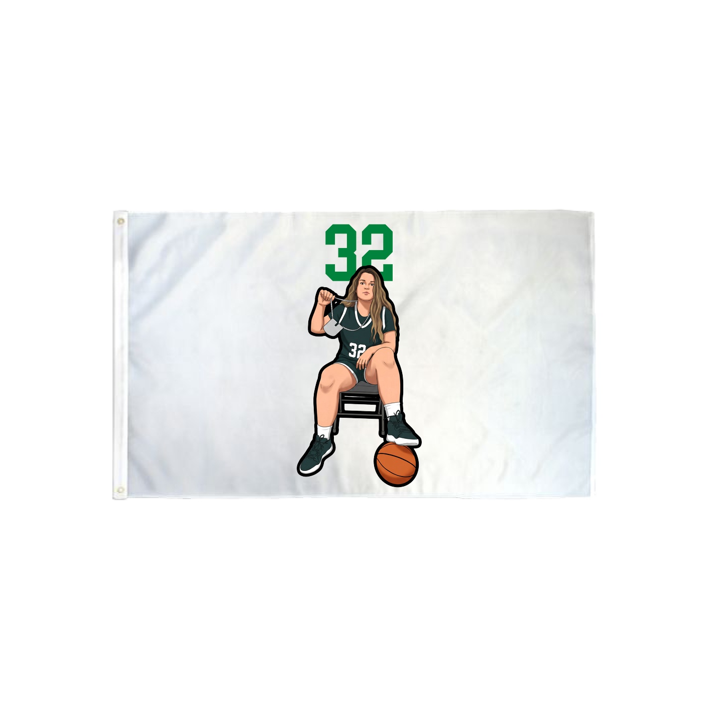3x5 Flag — Number Top in Classic