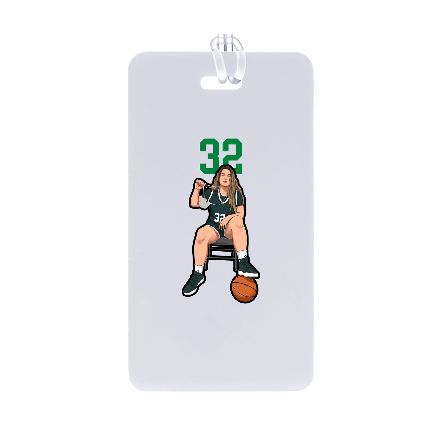 Bag Tag — Number Top in Classic