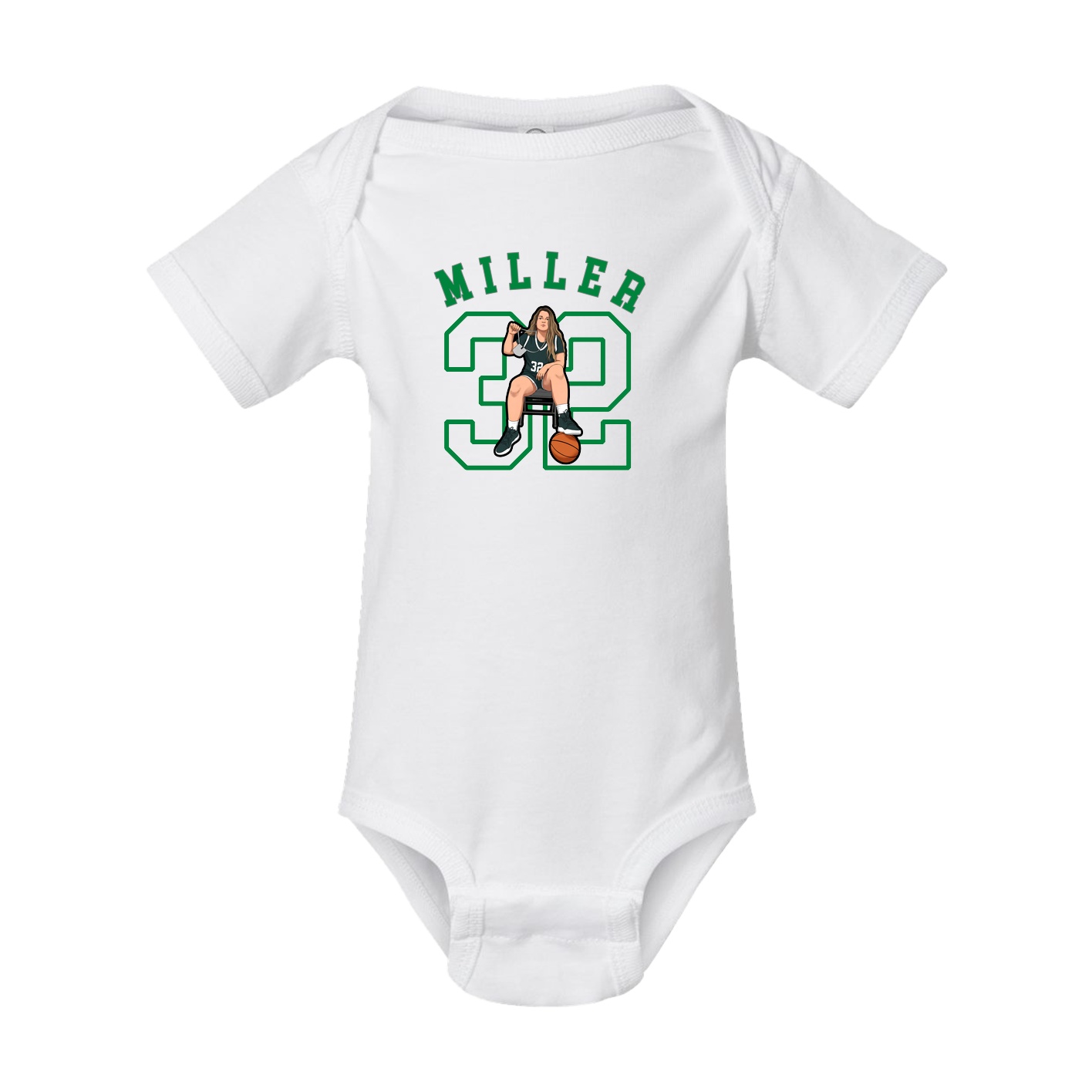Baby Onesie — Shirsey Arch in White