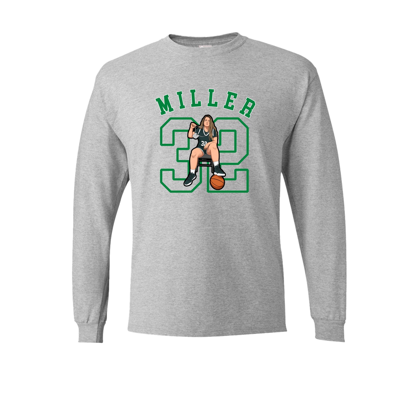 Long Sleeve Tee — Shirsey Arch in Grey