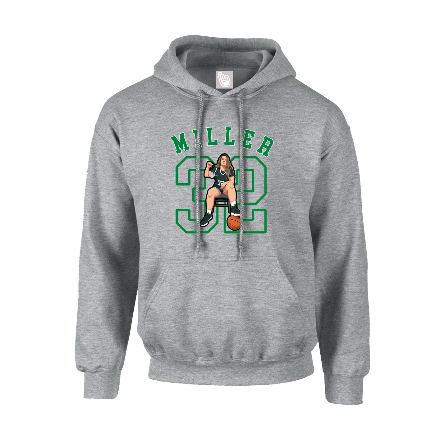 Hoodie — Shirsey Arch in Grey