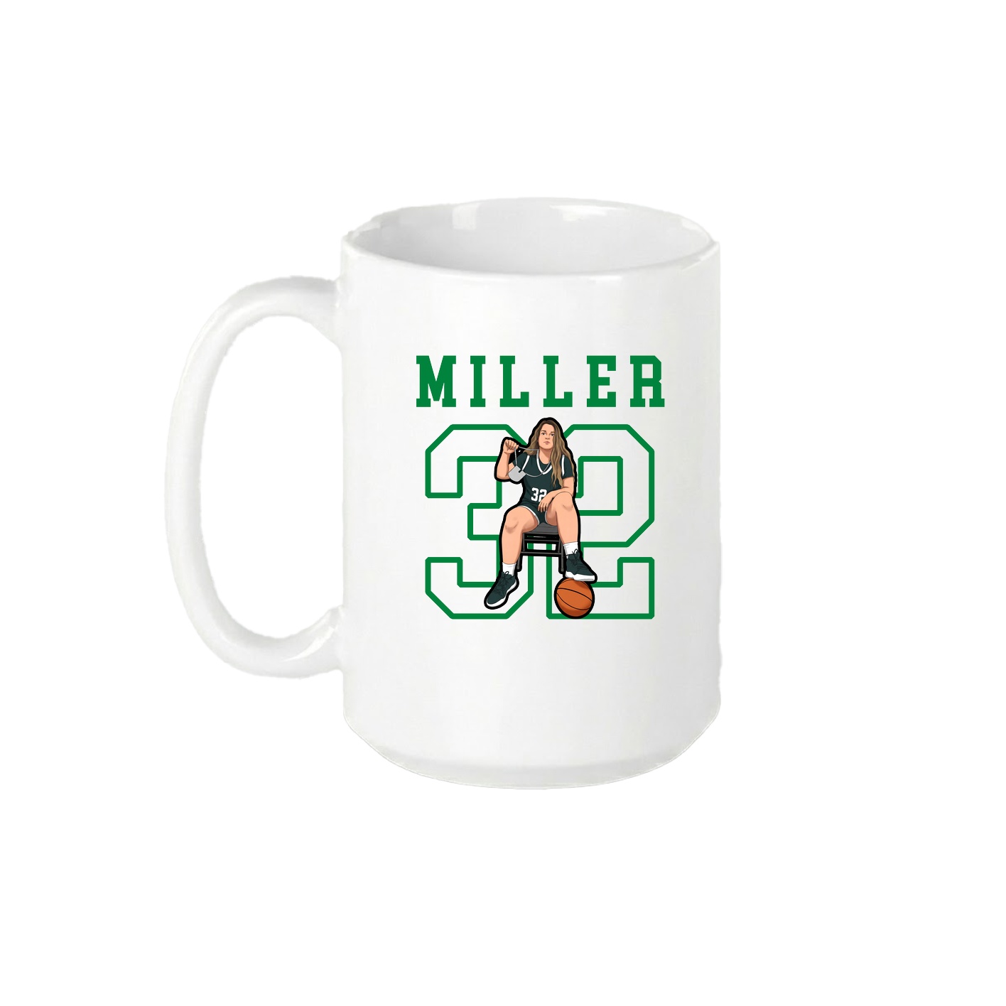 15oz Coffee Mug — Shirsey in White