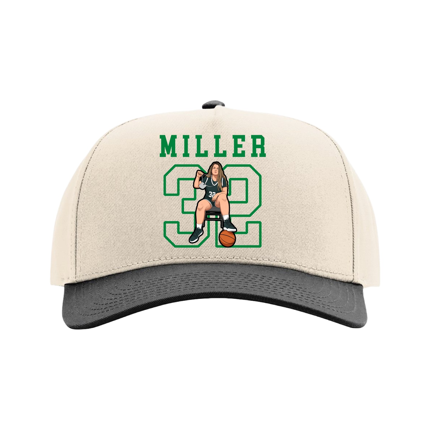 Full Fabric Five-Panel Champ Cap