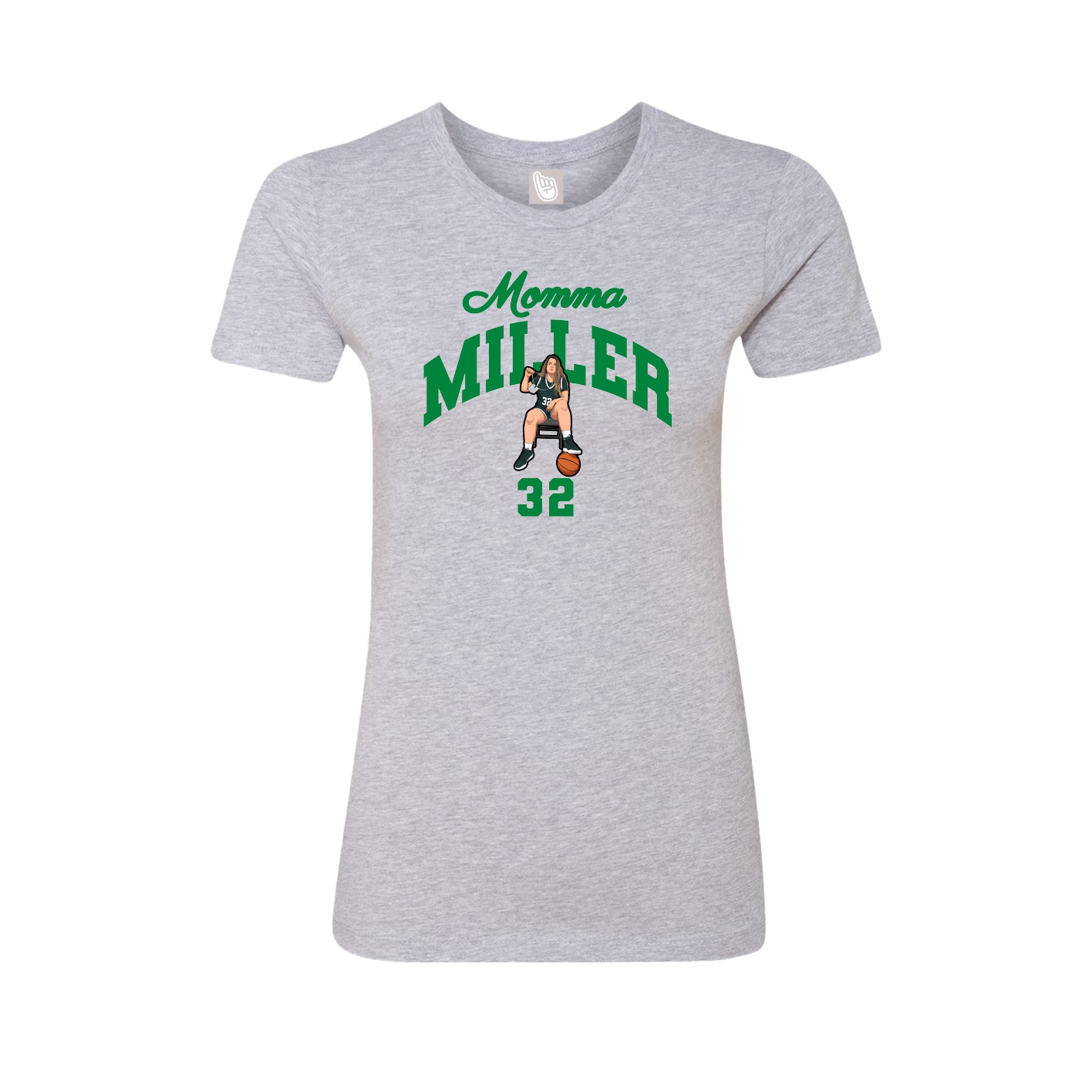 Womens Tee — Mothers Day Arch in Grey
