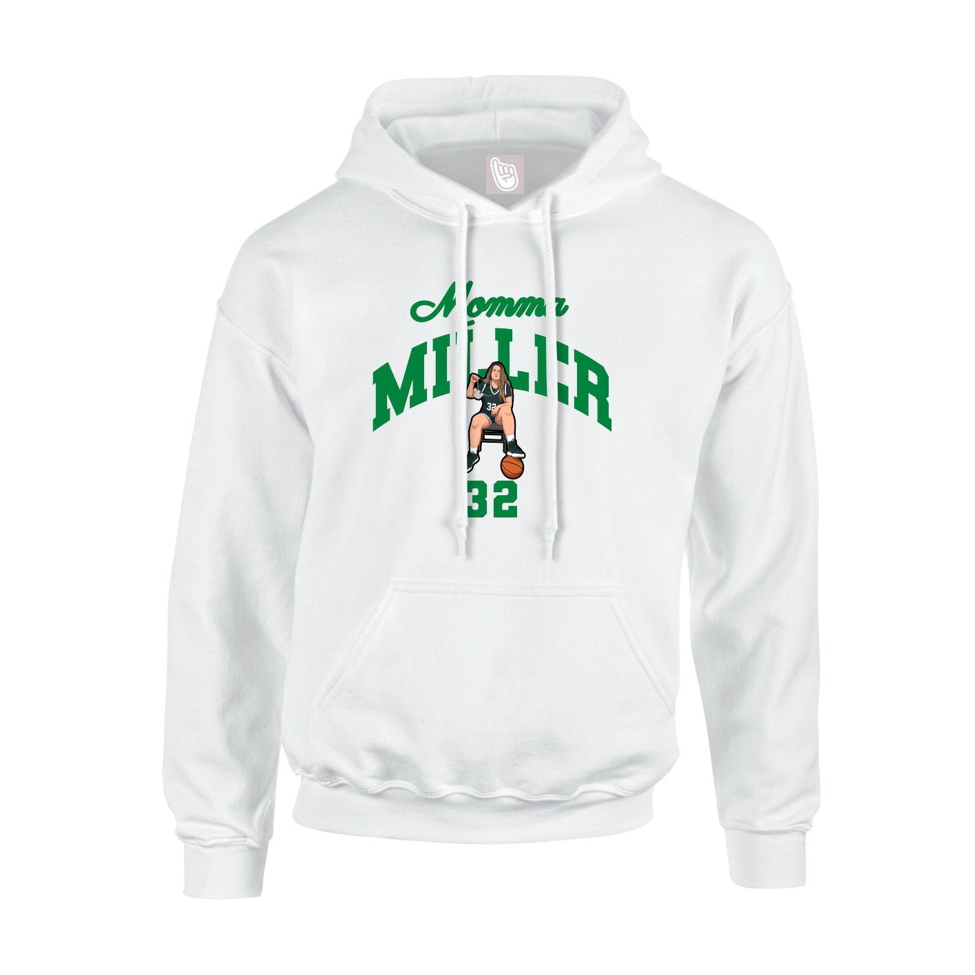 Hoodie — Mothers Day Arch in White
