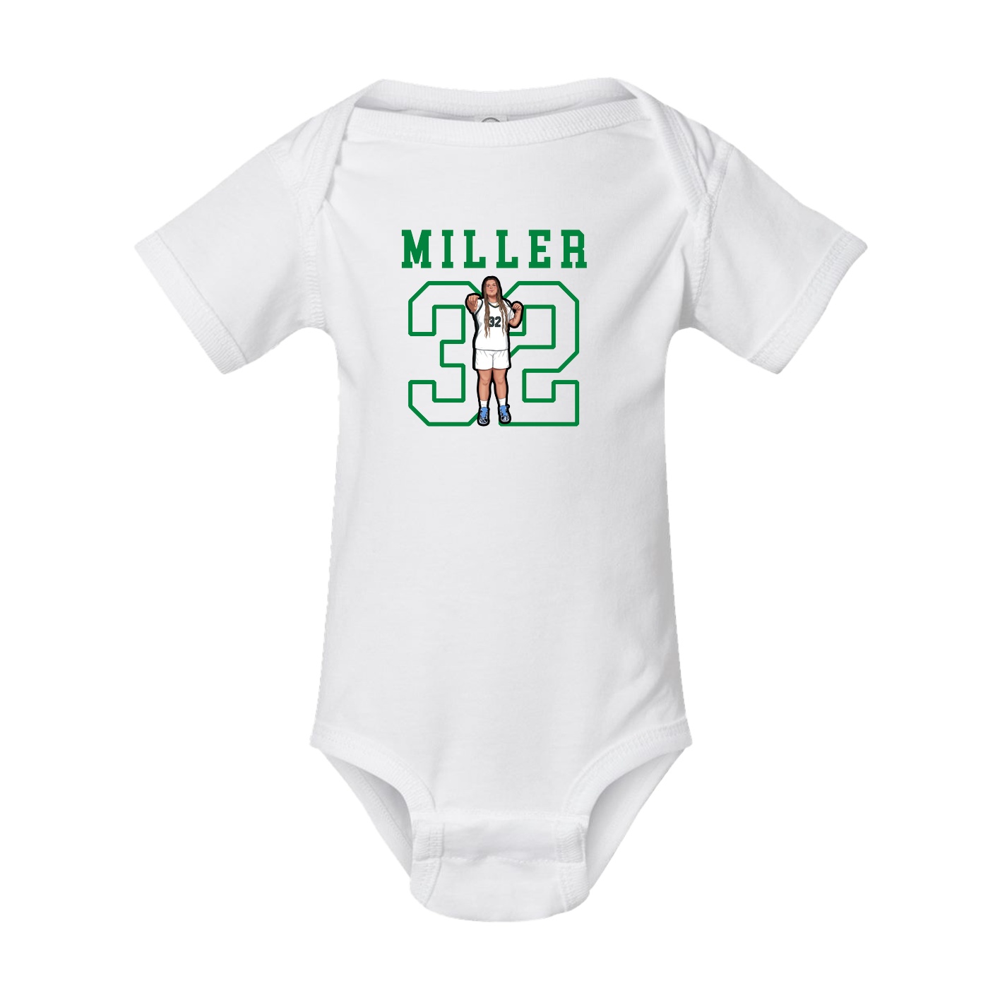 Baby Onesie — Shirsey in White