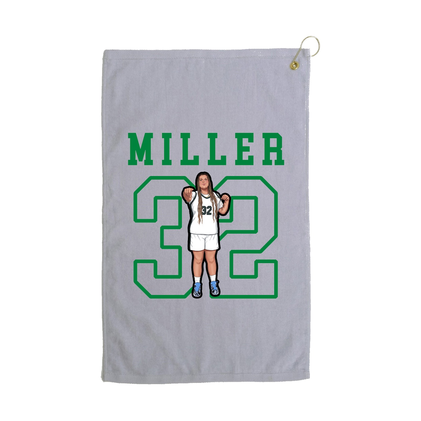 Golf Towel — Shirsey in Grey