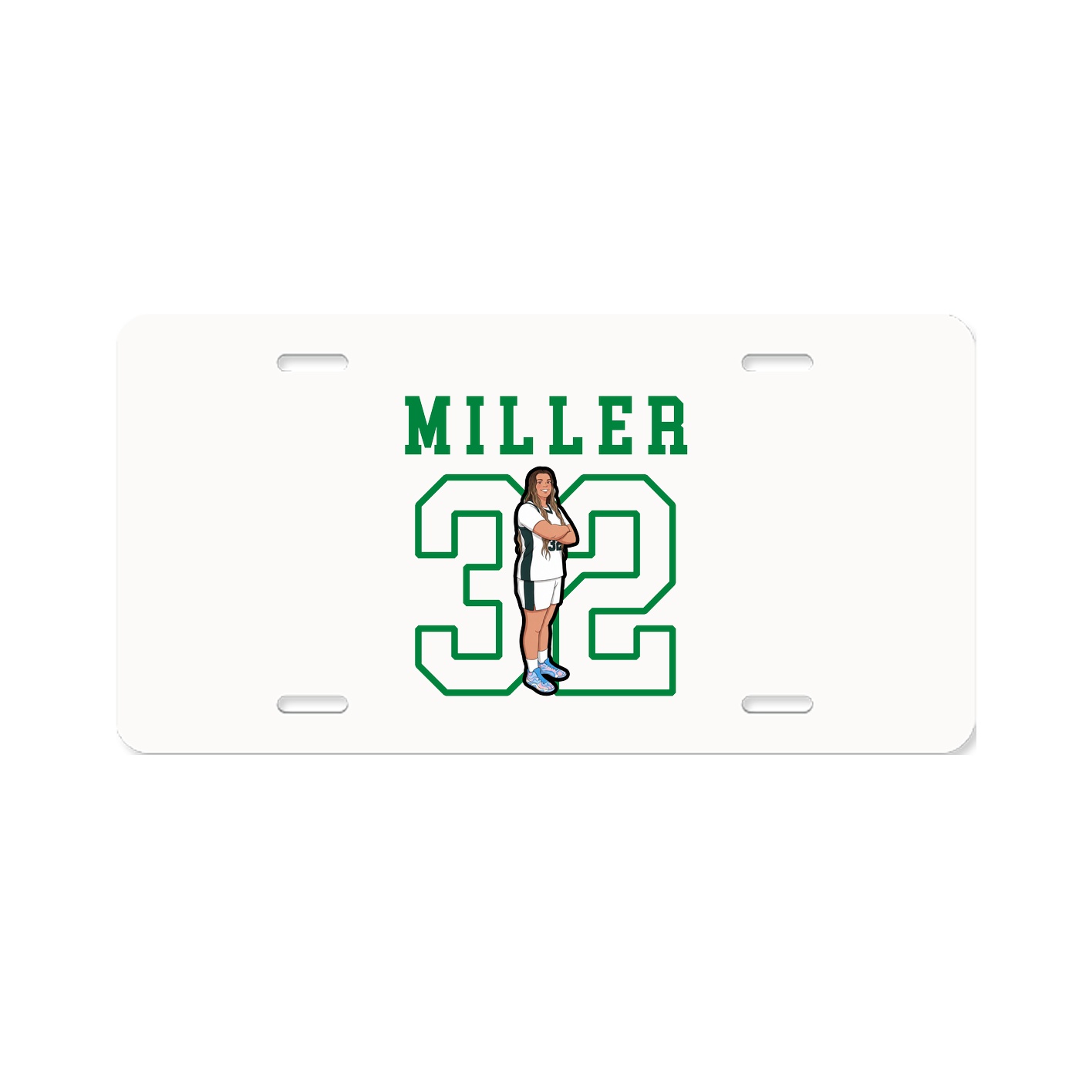 License Plate — Shirsey in Classic