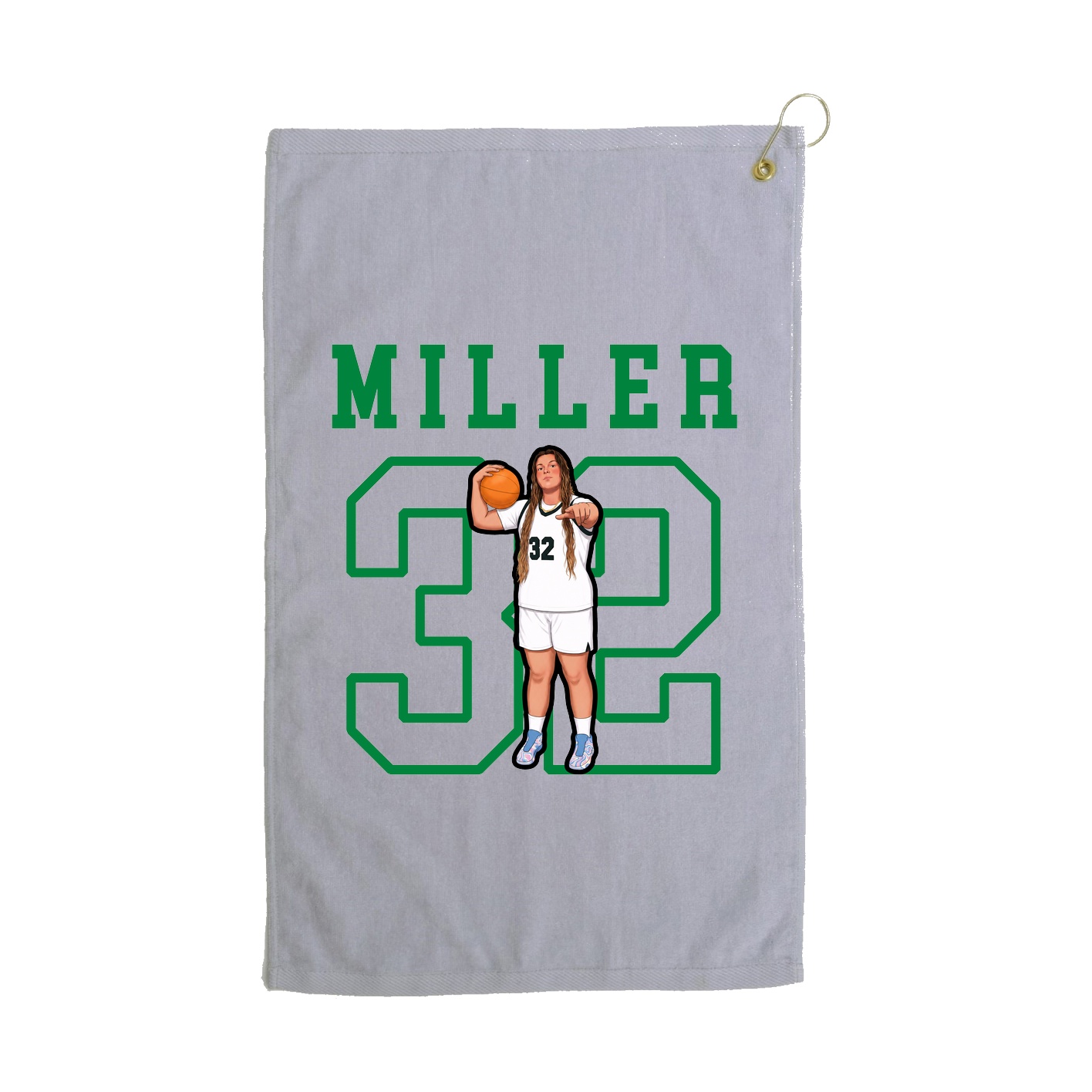 Golf Towel — Shirsey in Grey