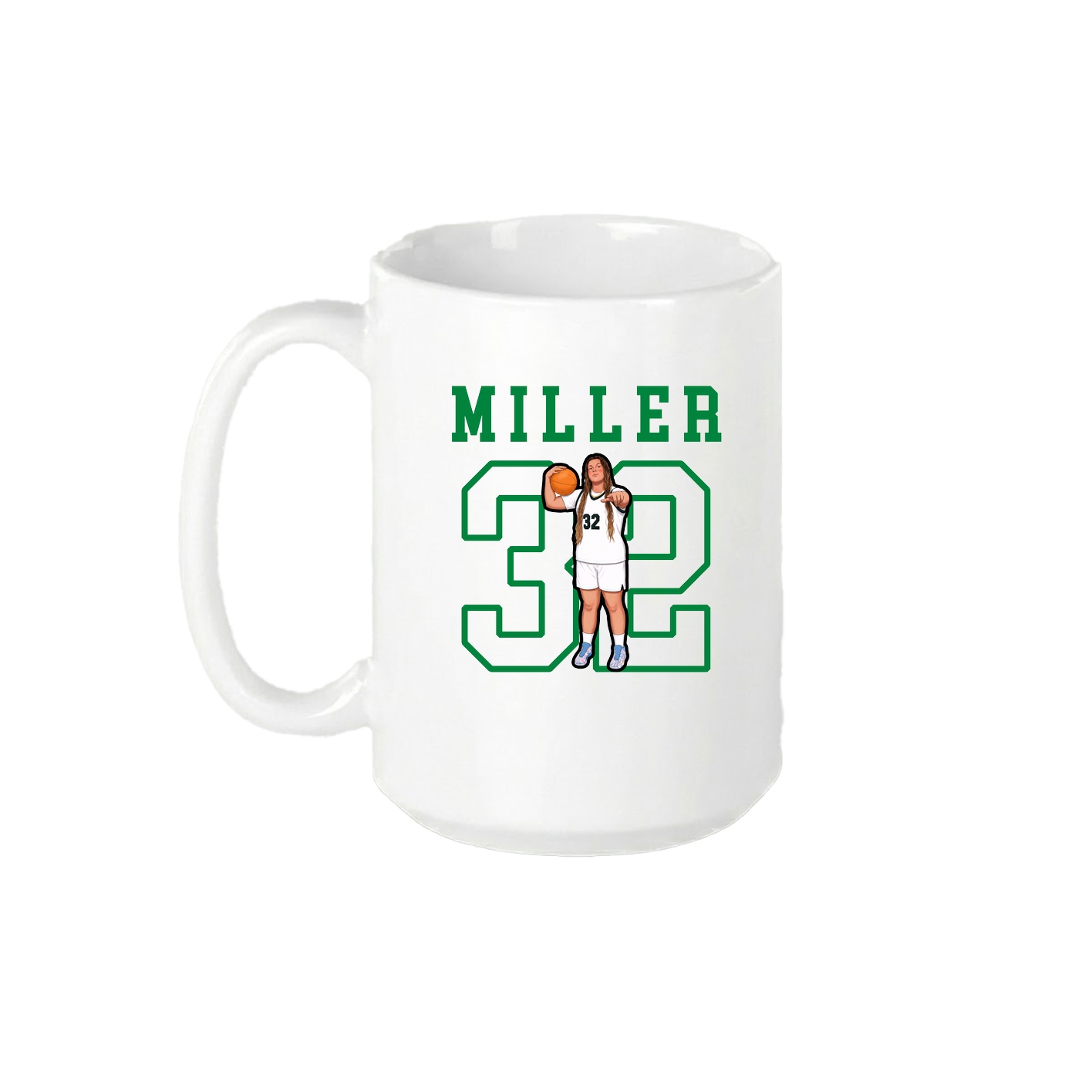 15oz Coffee Mug — Shirsey in White