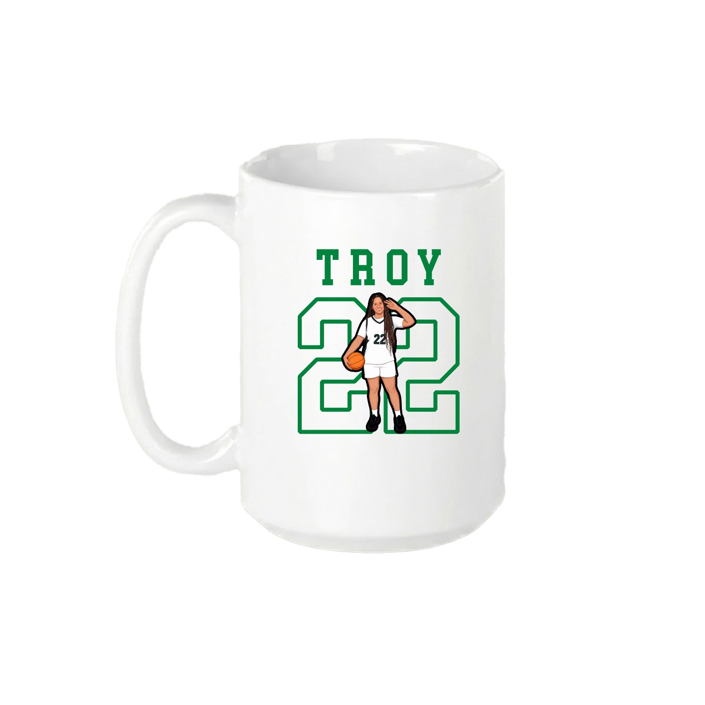 15oz Coffee Mug — Shirsey in White