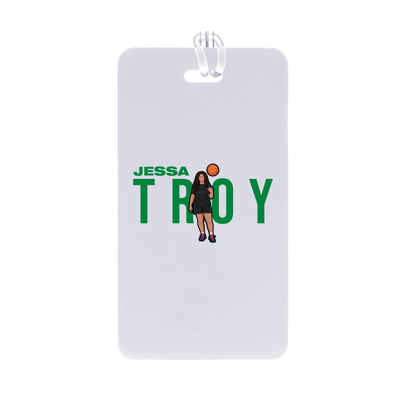 Bag Tag — Player Name in Classic