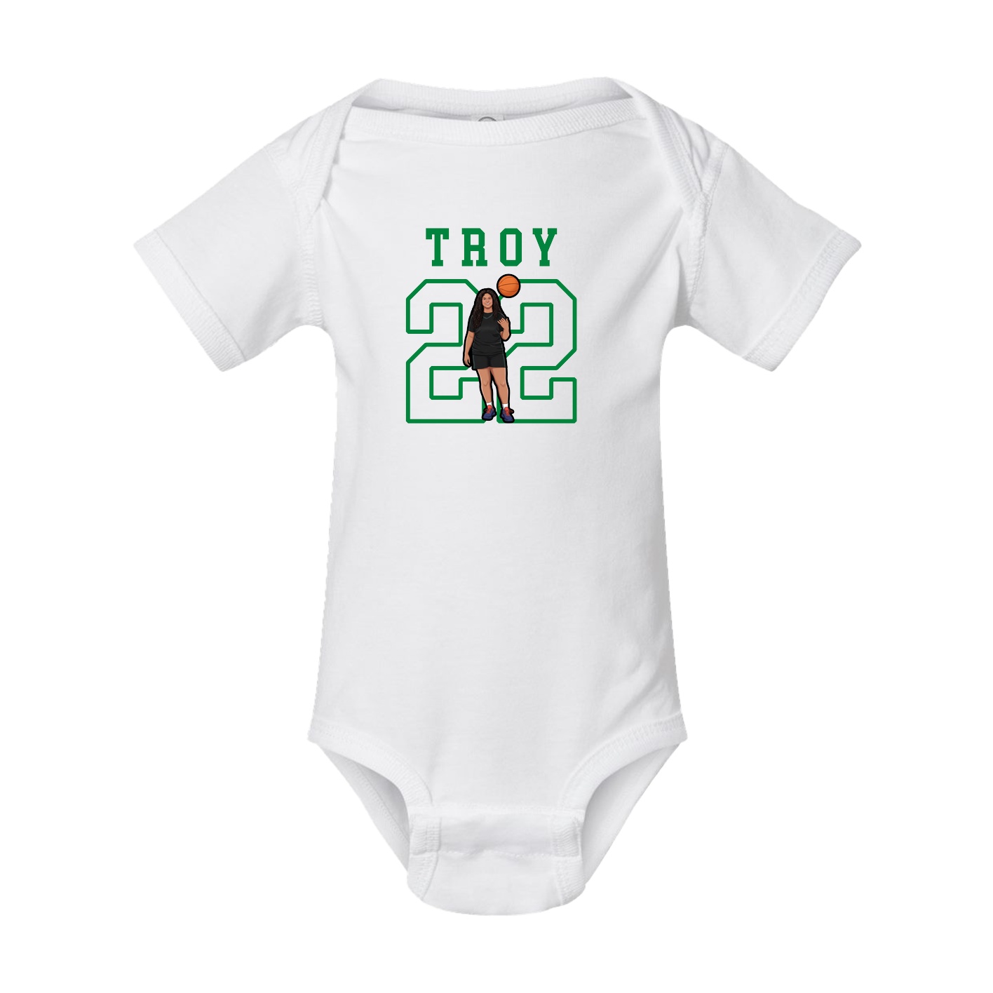 Baby Onesie — Shirsey in White