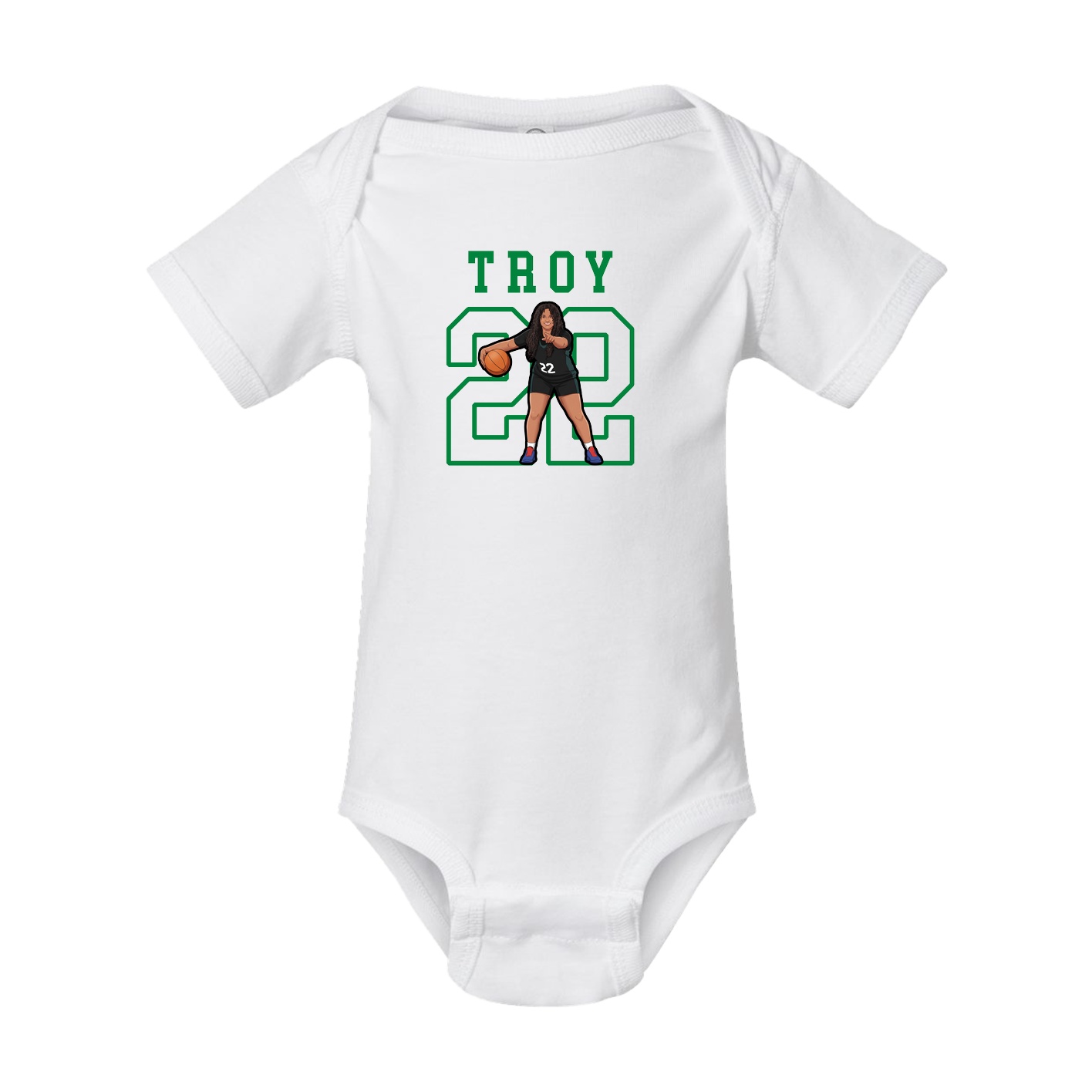 Baby Onesie — Shirsey in White