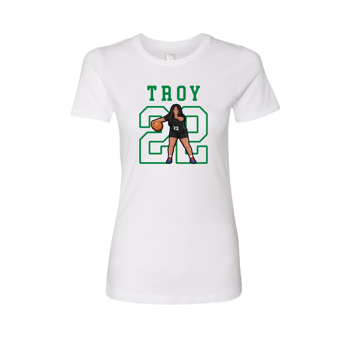 Fitted Women's Tee — Shirsey in White