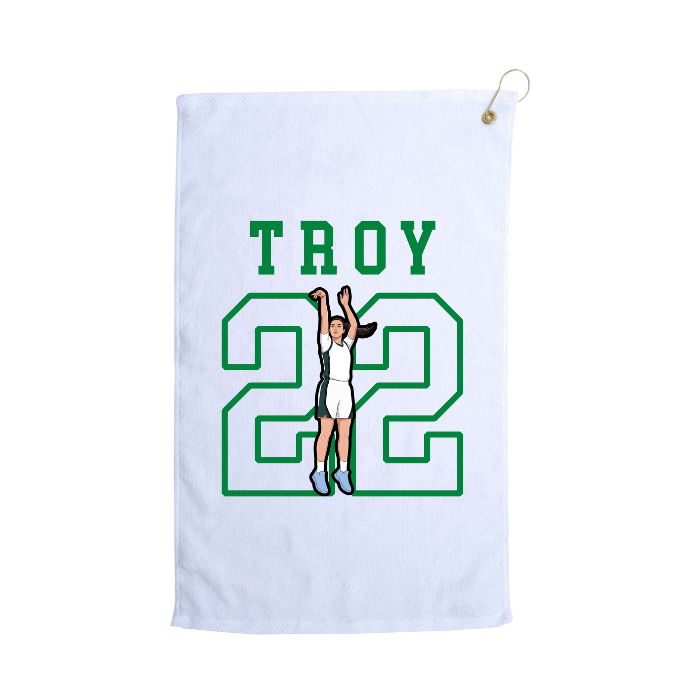 Golf Towel — Shirsey in White