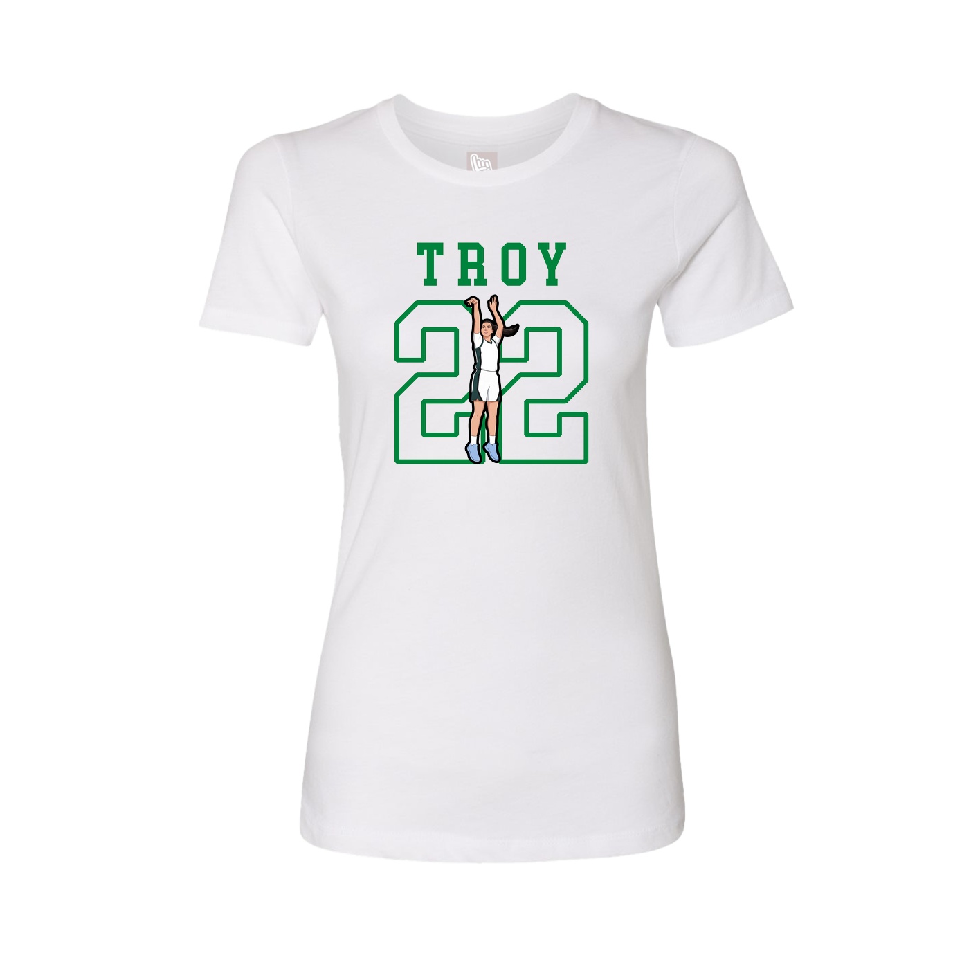 Fitted Women's Tee — Shirsey in White