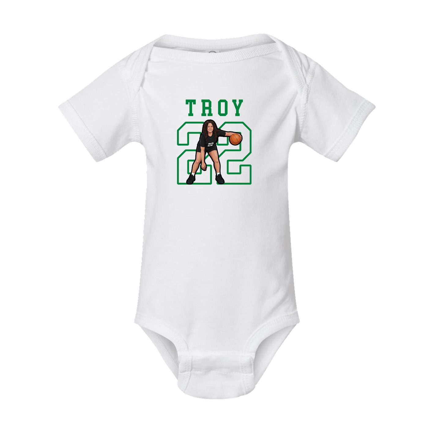Baby Onesie — Shirsey in White