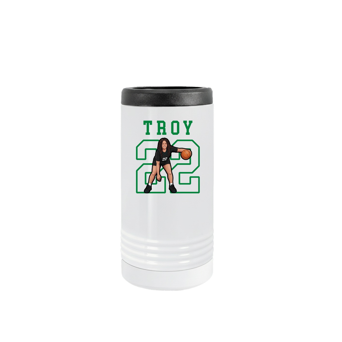 Slim Beverage Holder — Shirsey in White