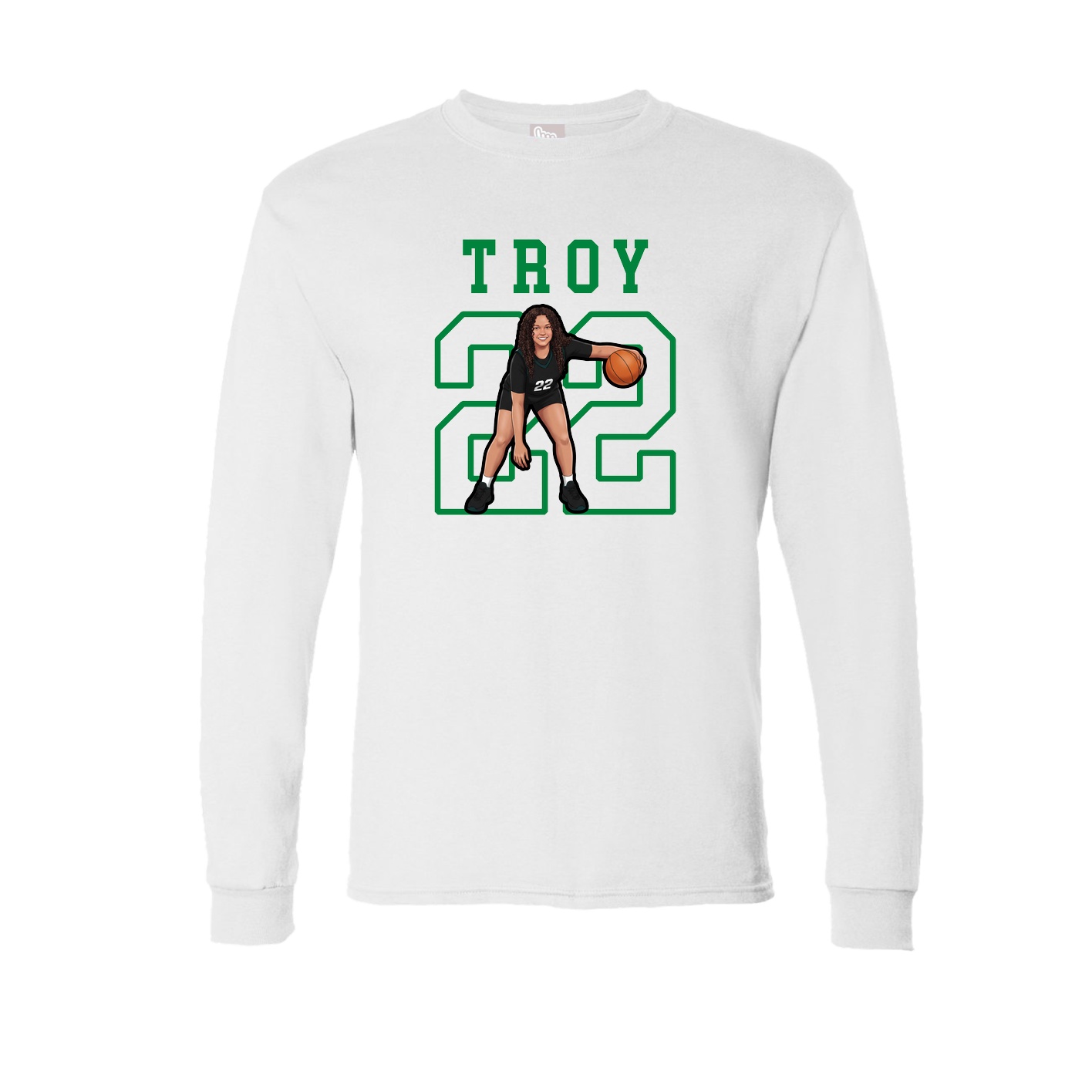 Long Sleeve Tee — Shirsey in White