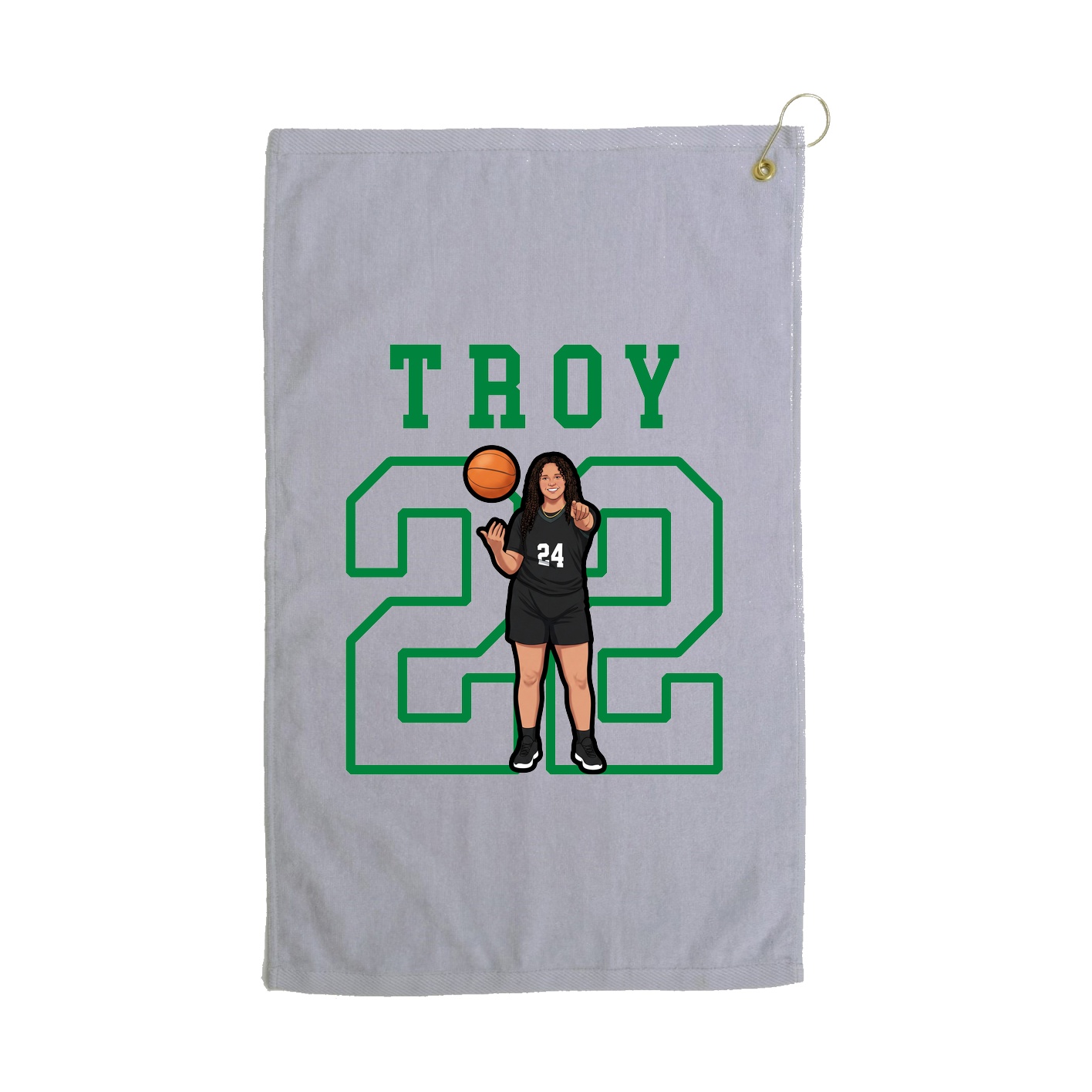 Golf Towel — Shirsey in Grey