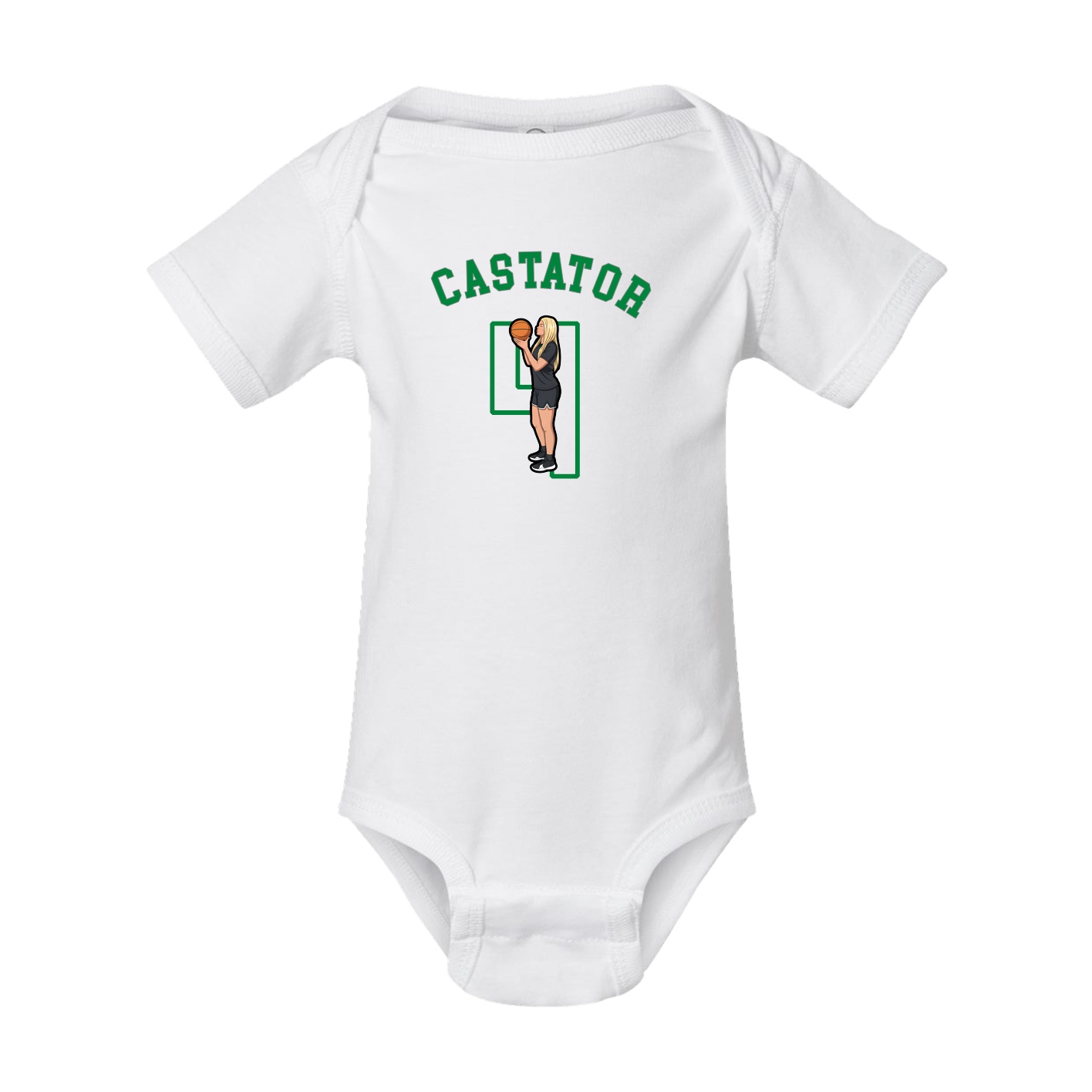 Baby Onesie — Shirsey Arch in White