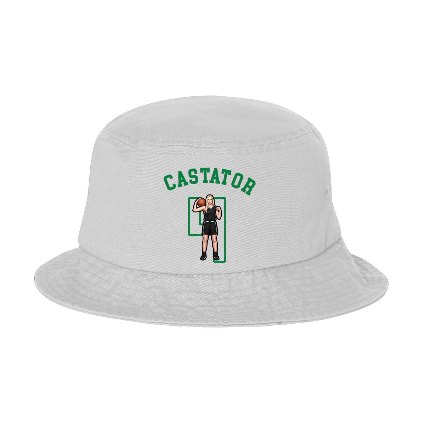 Bucket Cap — Shirsey Arch in White