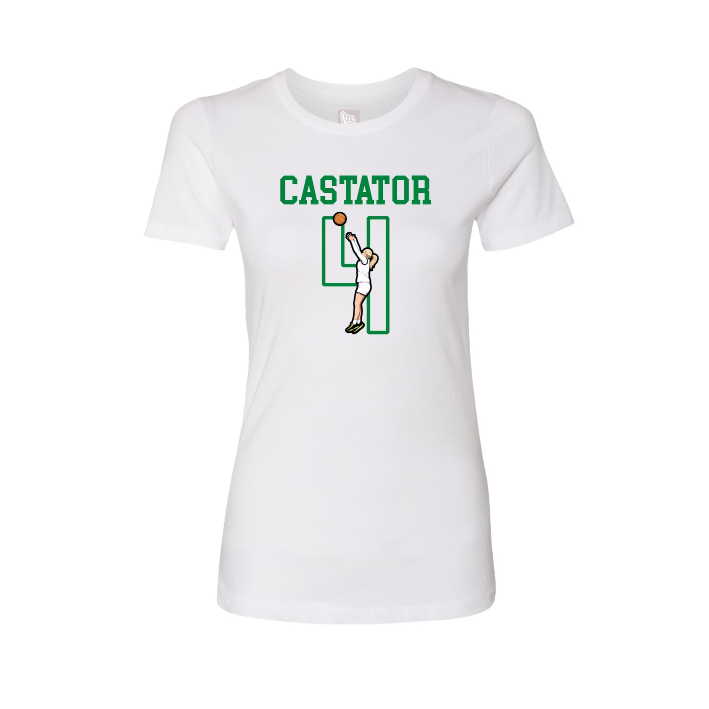 Fitted Women's Tee — Shirsey in White